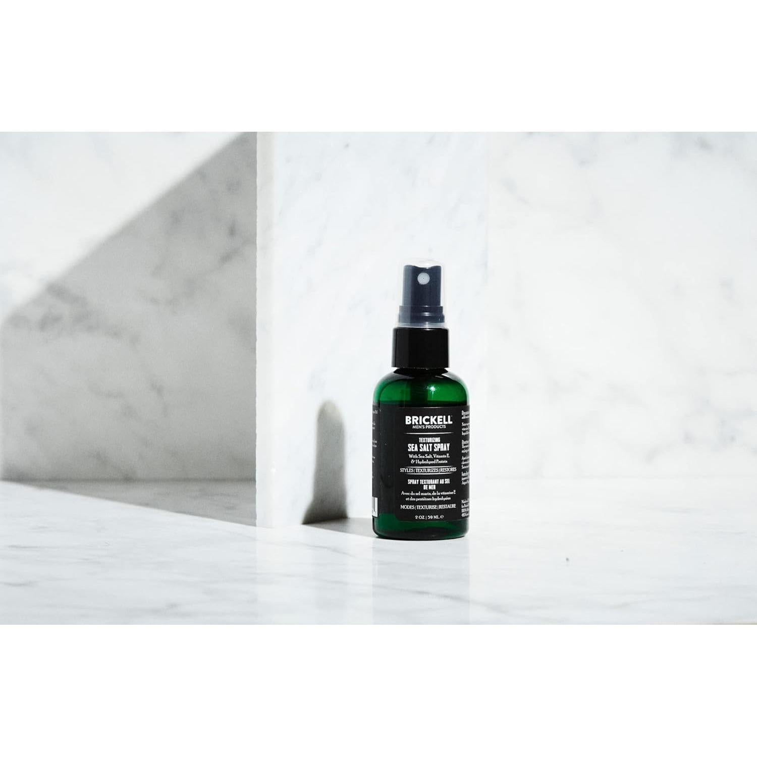 Spray Texturizante de Sal Marina Brickell 60ml Natural para Hombres