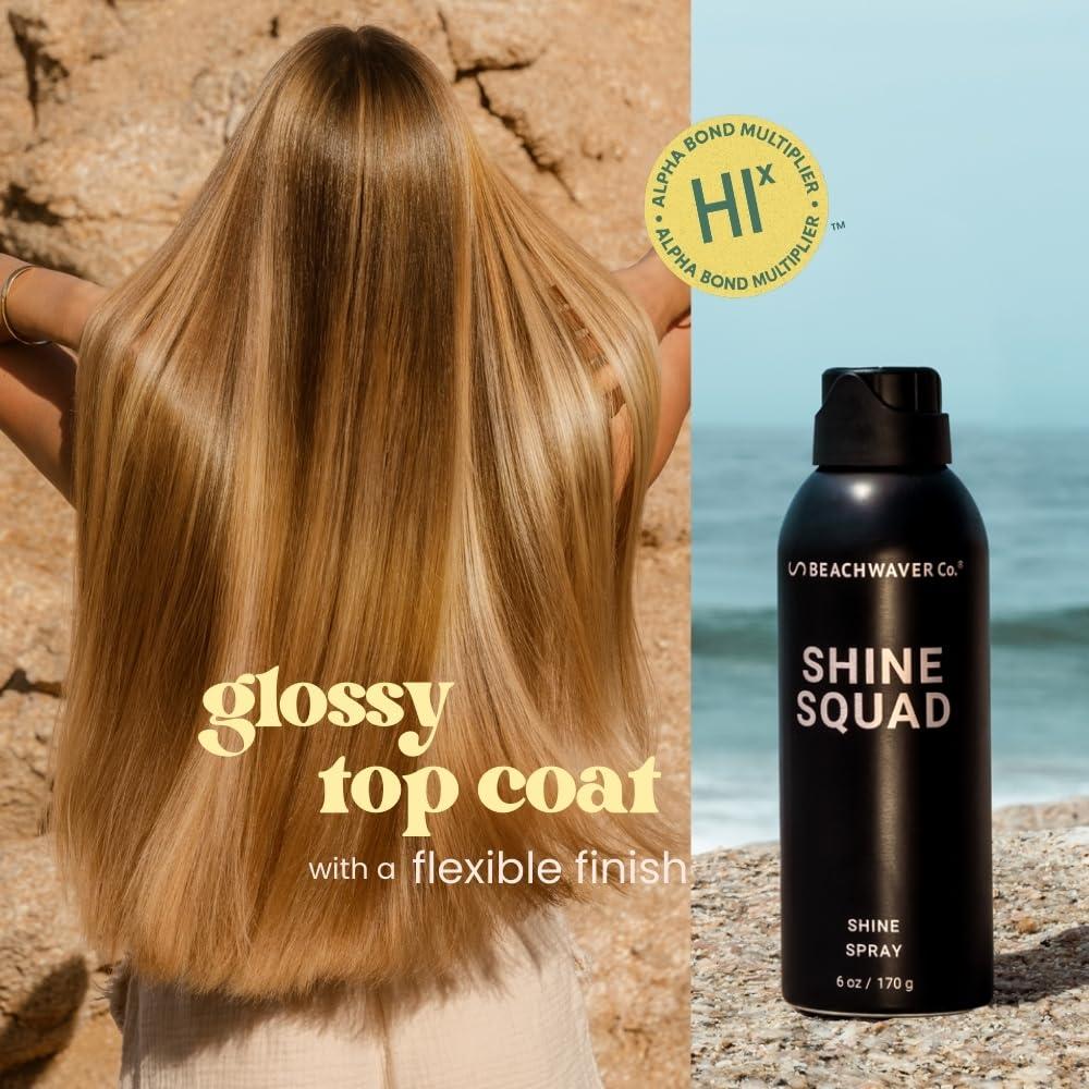 Spray Brillante Beachwaver Shine Squad 48g - Acabado Sin Frizz