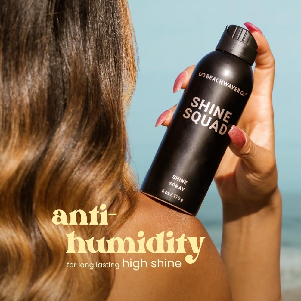 Spray Brillante Beachwaver Shine Squad 48g - Acabado Sin Frizz