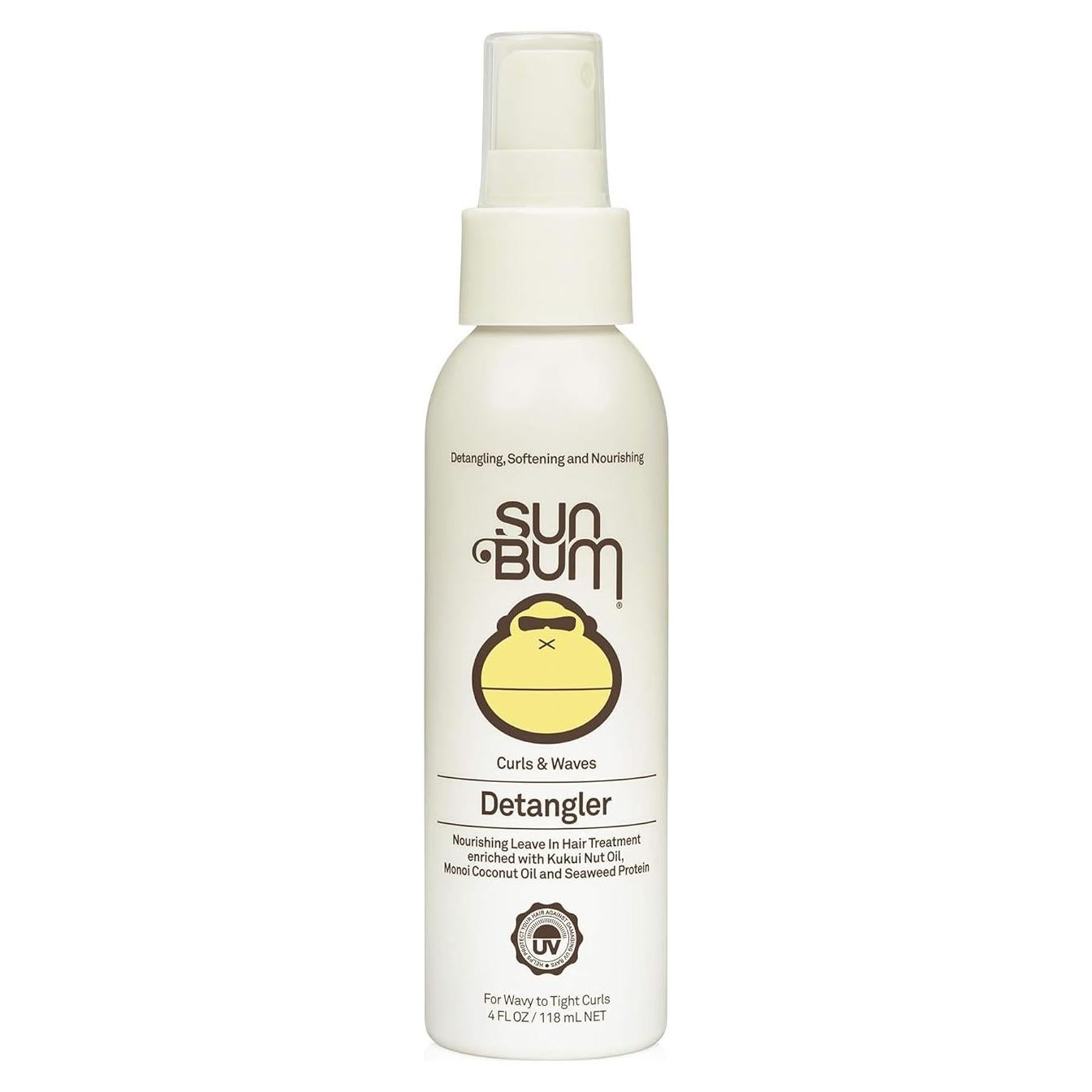 Desenredante para Rizos Sun Bum 118.3 ml - Vegano y Sin Frizz