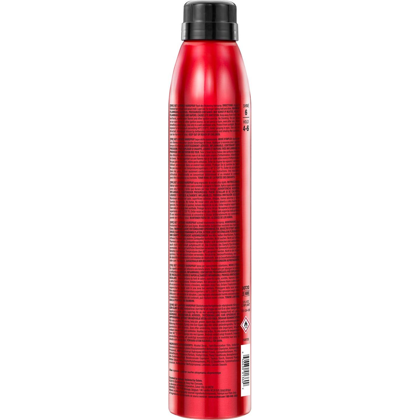 Laca para Cabello SexyHair Big Get Layered 227 g - Volumen y Brillo