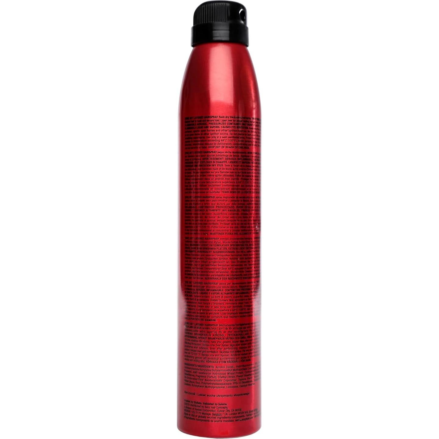 Laca para Cabello SexyHair Big Get Layered 227 g - Volumen y Brillo