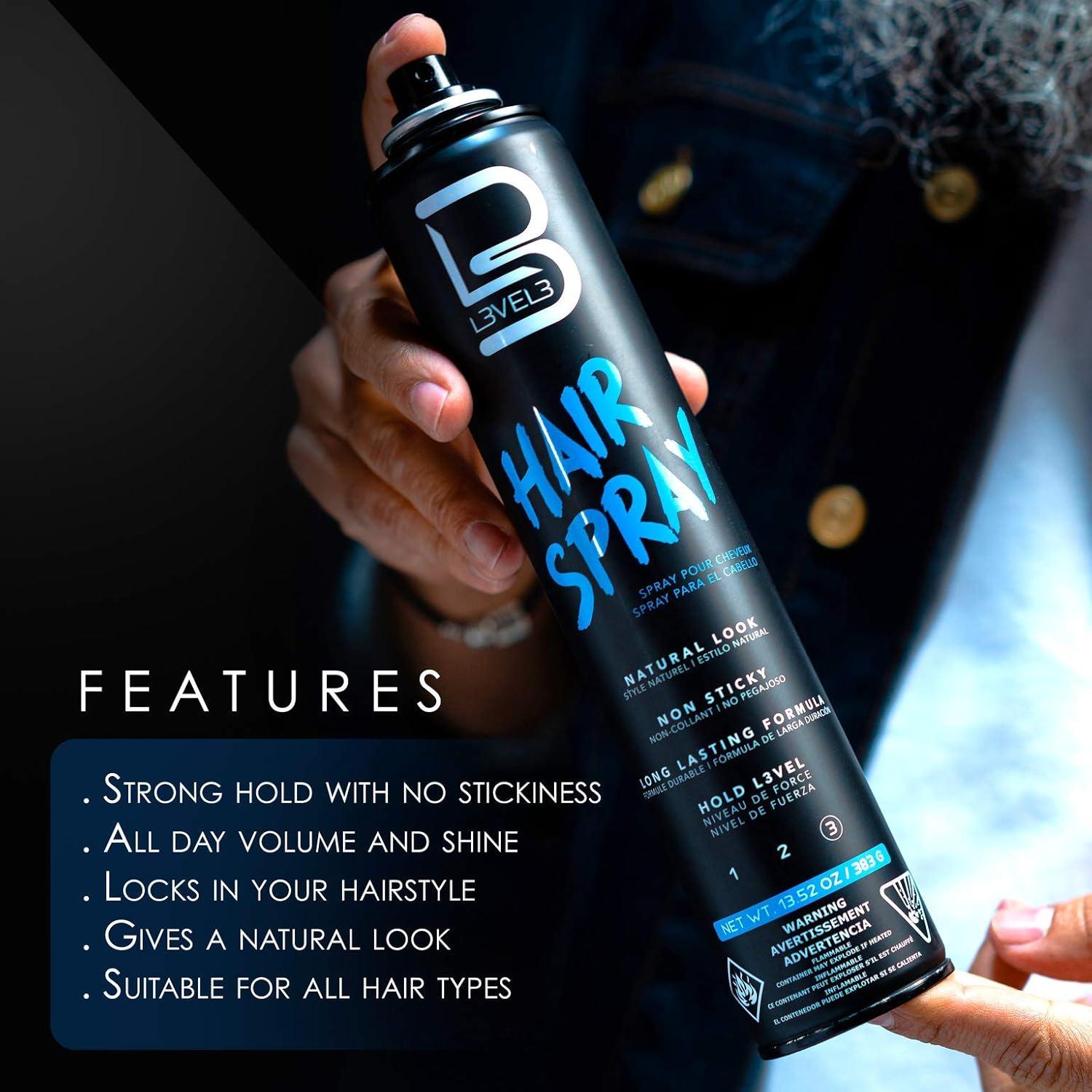 Spray para el Cabello L3 Nivel 3 - Fuerte Sujeción 383.5g
