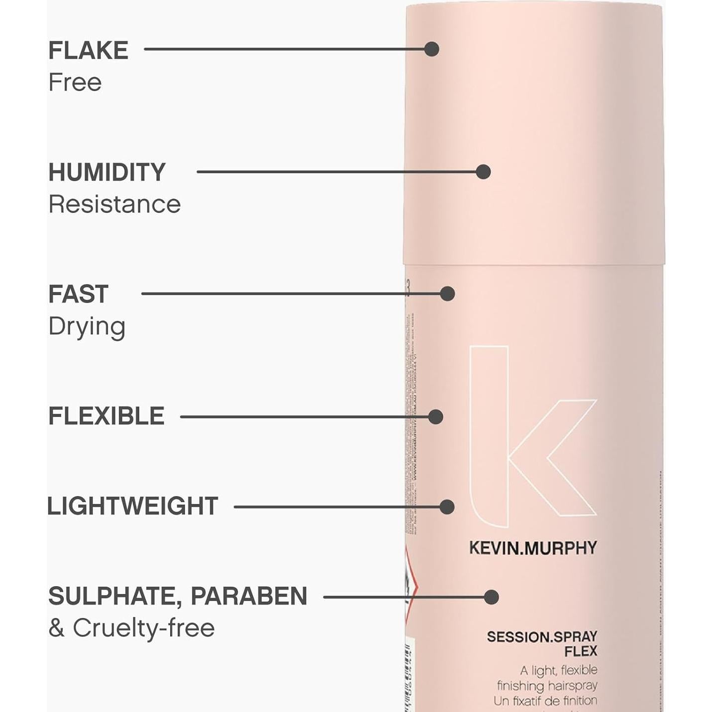 Spray para el Cabello Flexible KEVIN.MURPHY SESSION.SPRAY 100 mL