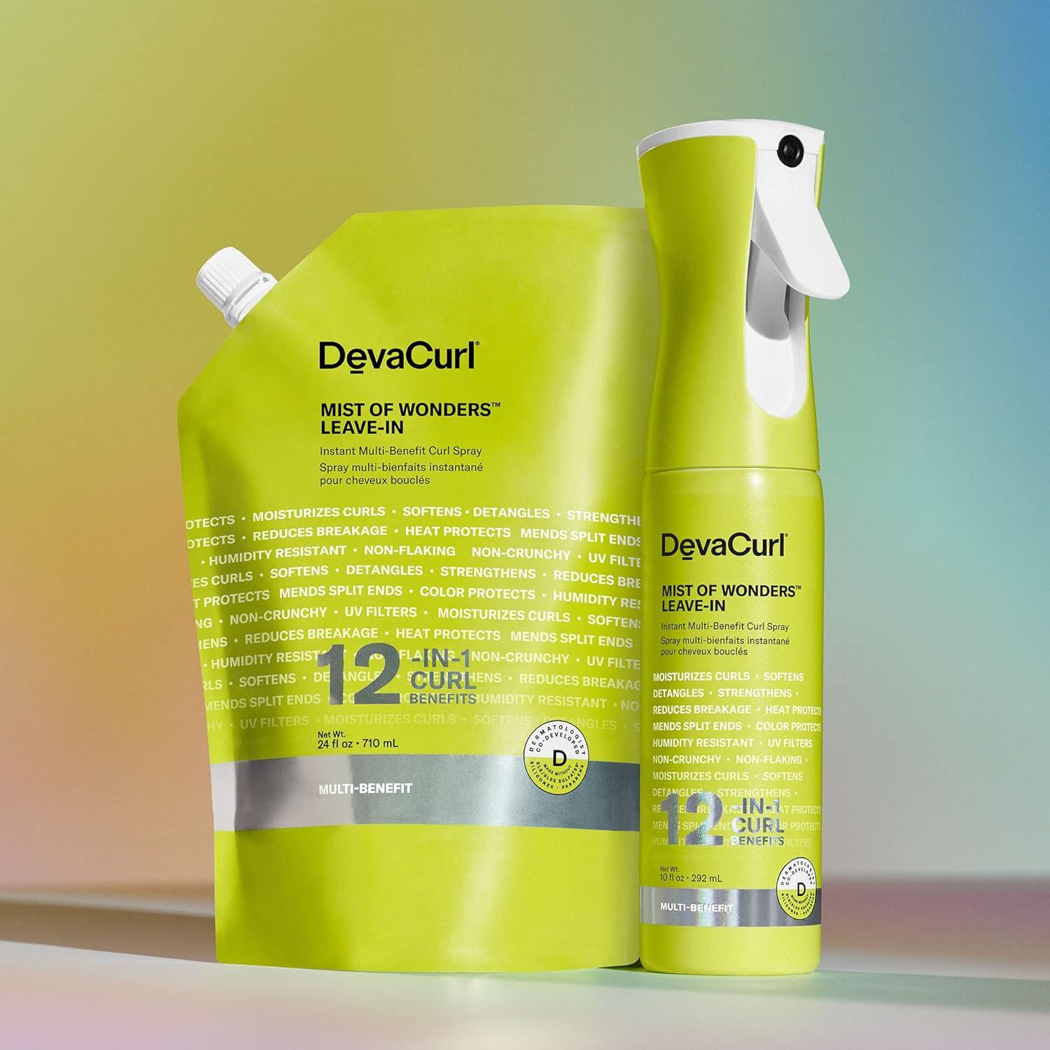 Spray DevaCurl Rocío de Maravillas 296 ml - Multi-Beneficio 12 en 1