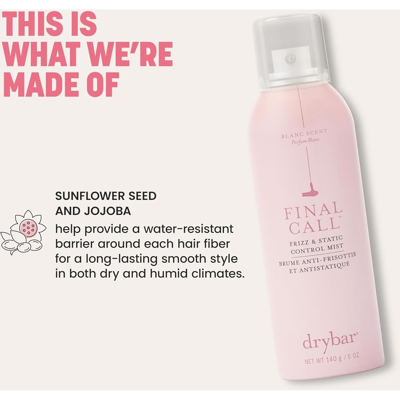 Control de Frizz Drybar 48g | Estilizador 24h y 72h