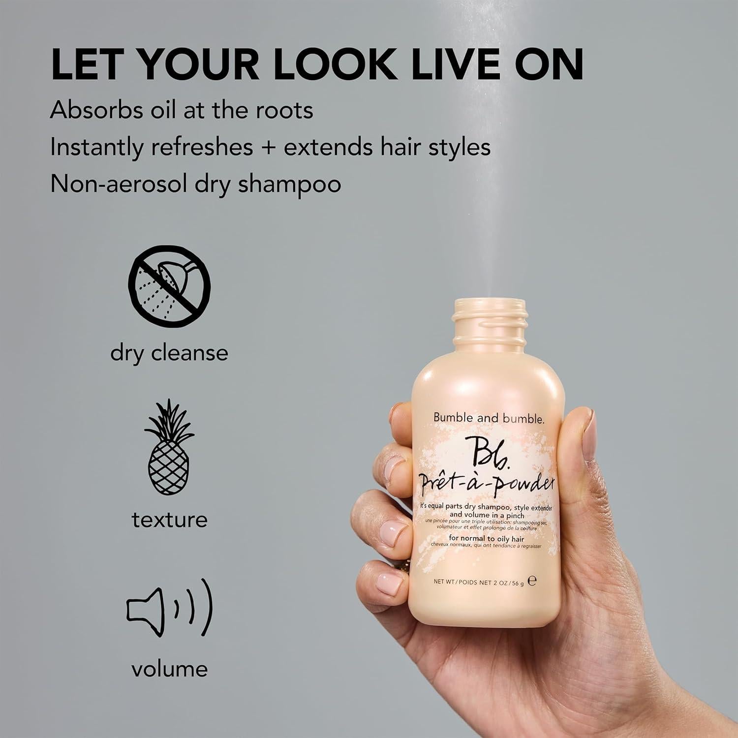 Champú Seco en Polvo Bumble and bumble 14g Volumen y Textura