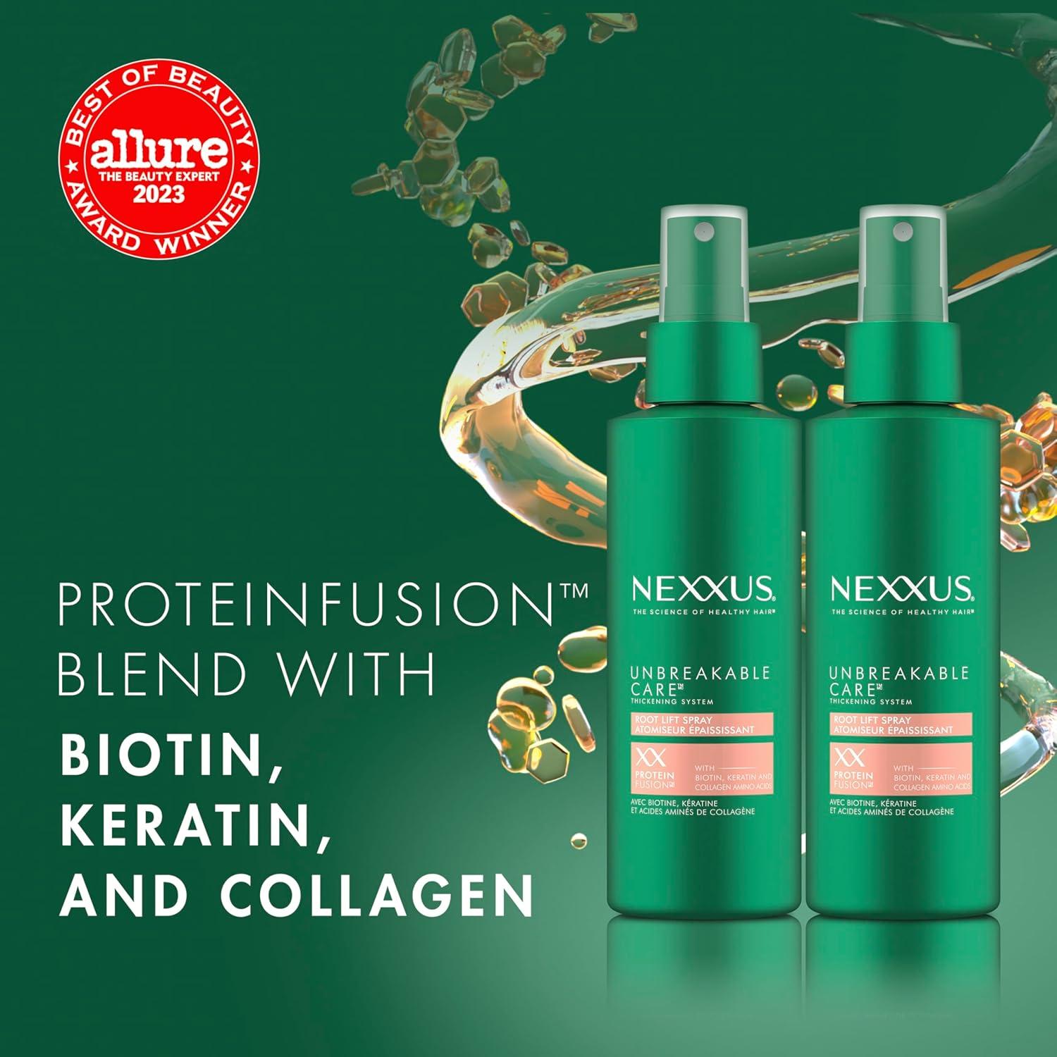 Spray Espesante de Raíces Nexxus Cuidado Inquebrantable 170 g