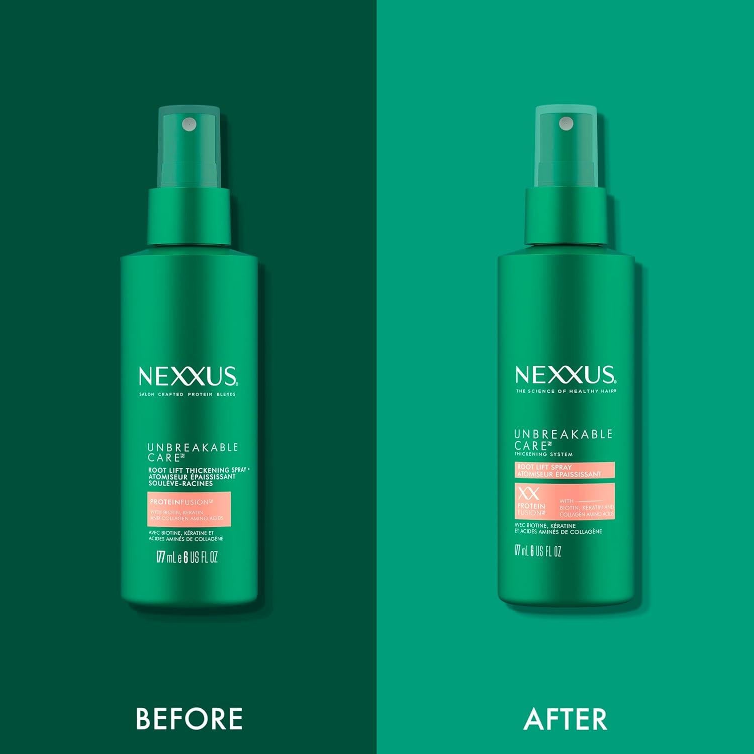 Spray Espesante de Raíces Nexxus Cuidado Inquebrantable 170 g