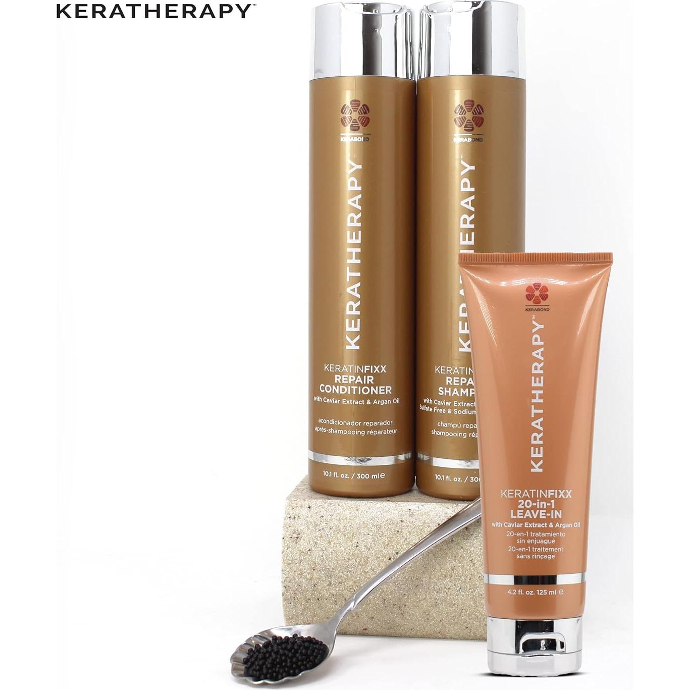 Acondicionador Sin Enjuague KERATHERAPY KeratinFIXX 125 ml