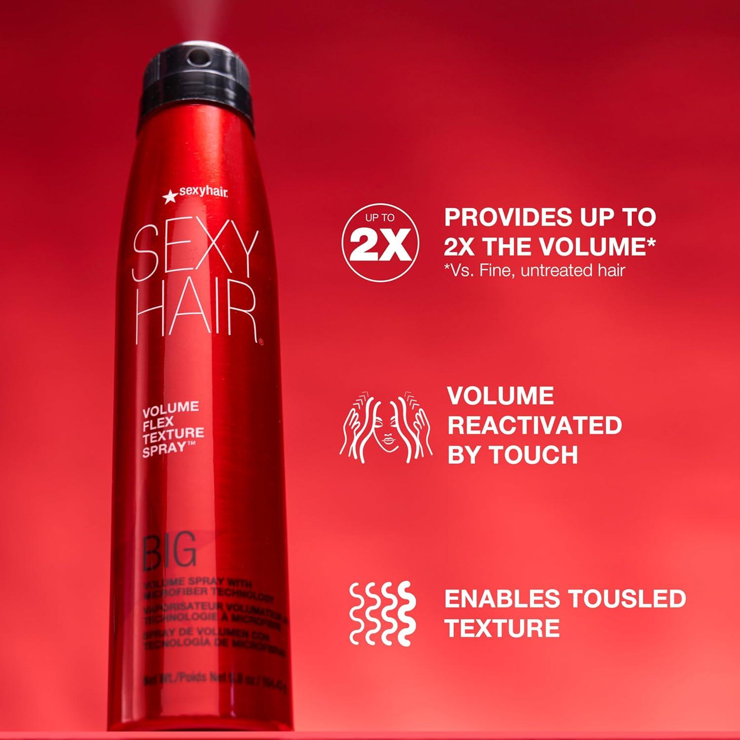 Spray de Textura Flex Volumen SexyHair 171 ml - Plenitud Flexible