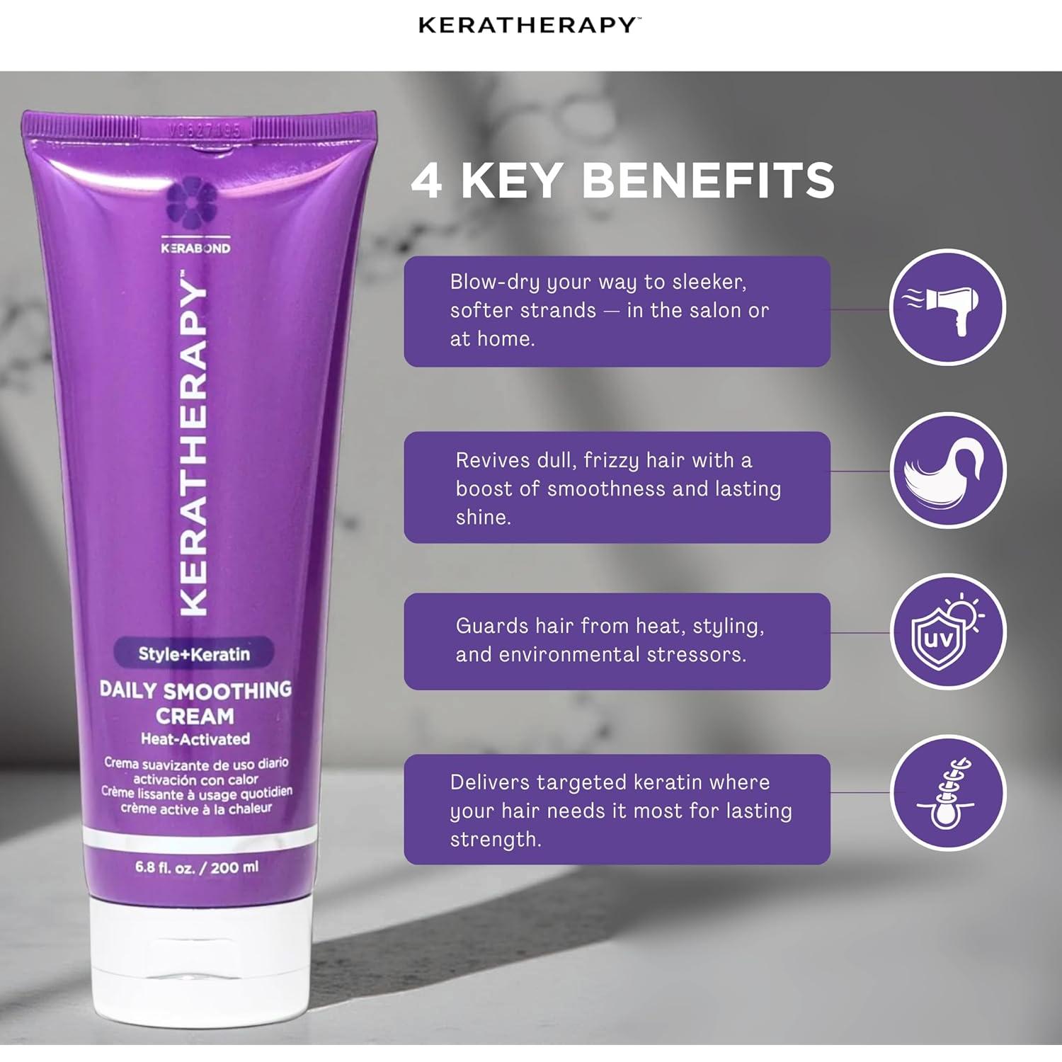 Crema Alisadora Keratherapy 200 ml - Infundida con Queratina