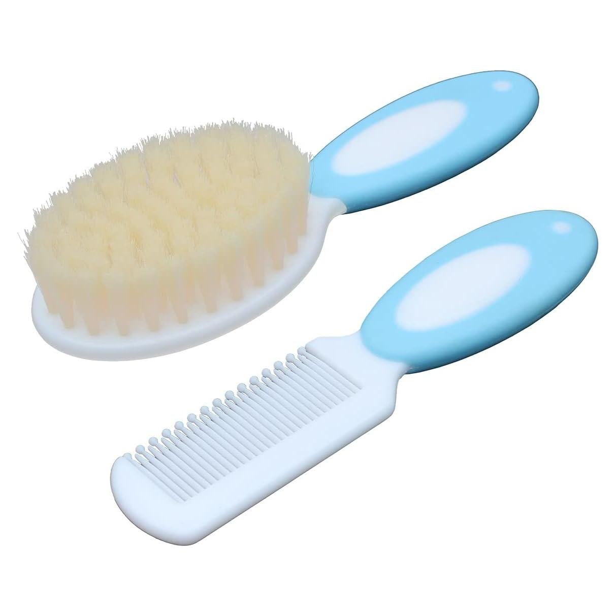 Cepillo para Bebés Duruan con Cerdas de Cabra Suaves - Ideal para Costra Láctea