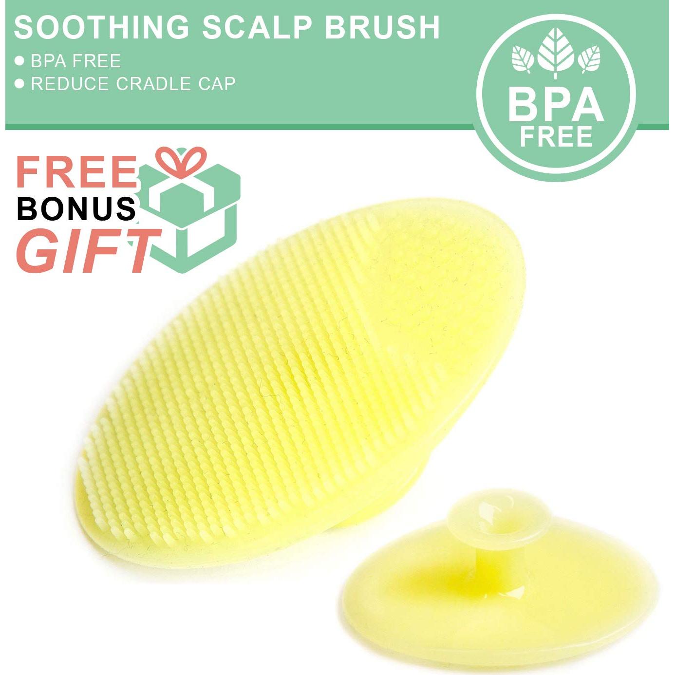 Juego de Cepillo y Peine para Bebés LTW - 4 Piezas Madera