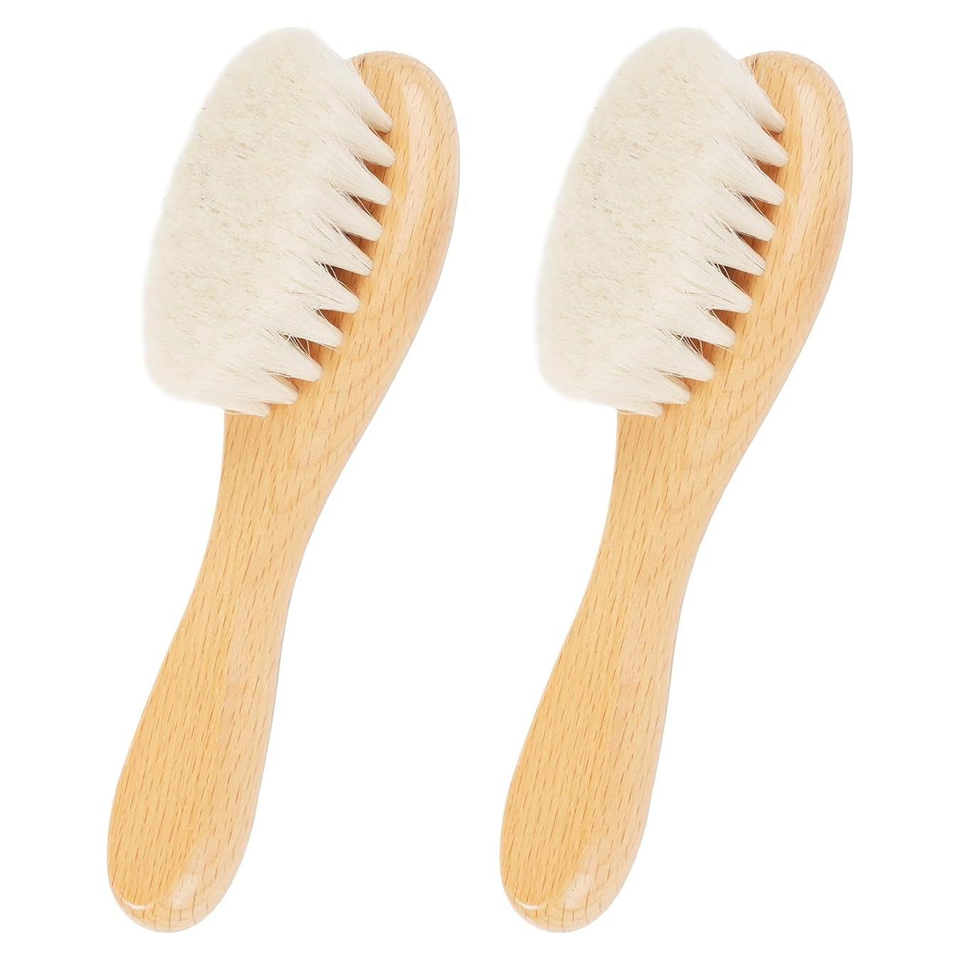 Cepillo para Bebé DF Dualerv 2 Piezas Mango de Madera