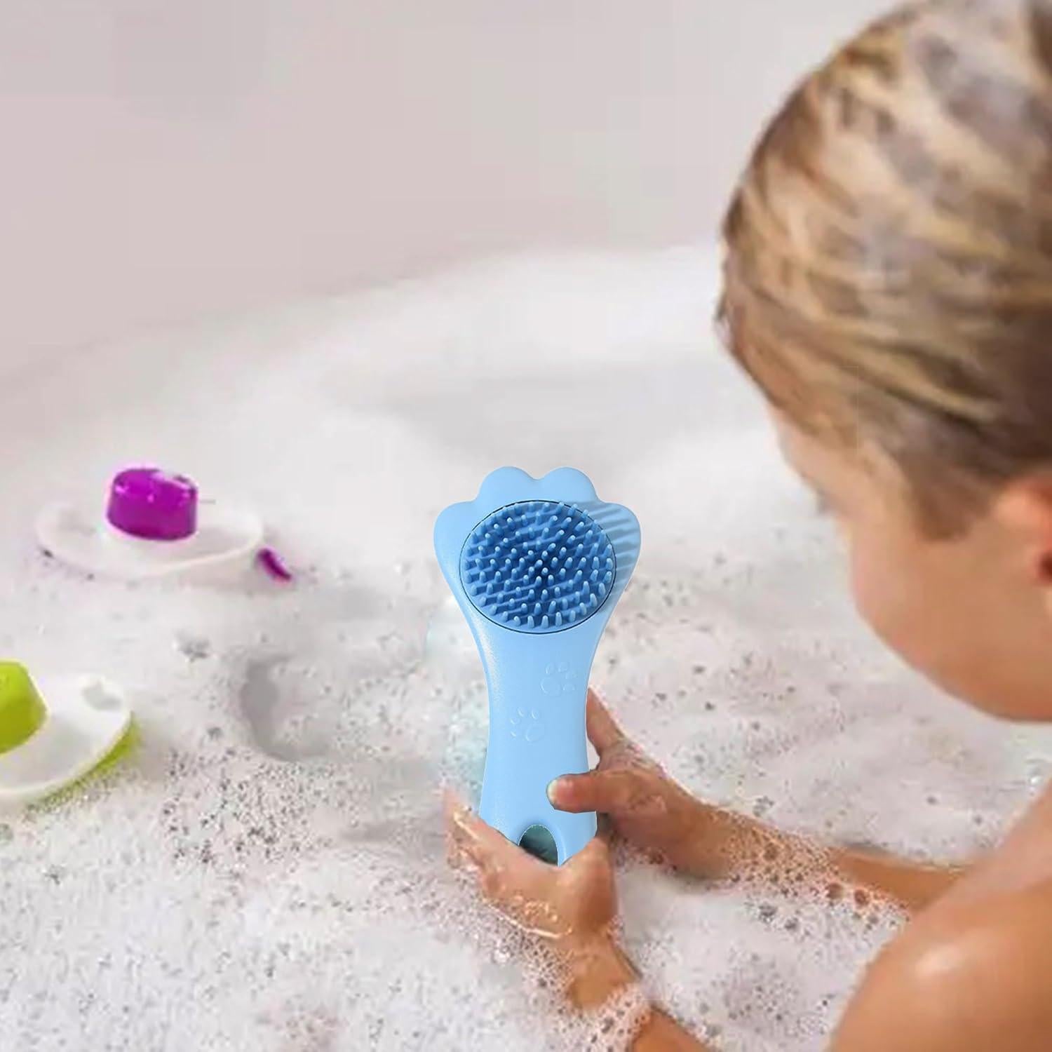 Set de Cepillo y Peine para Bebé Lyaiwever - Azul, Suave y Seguro