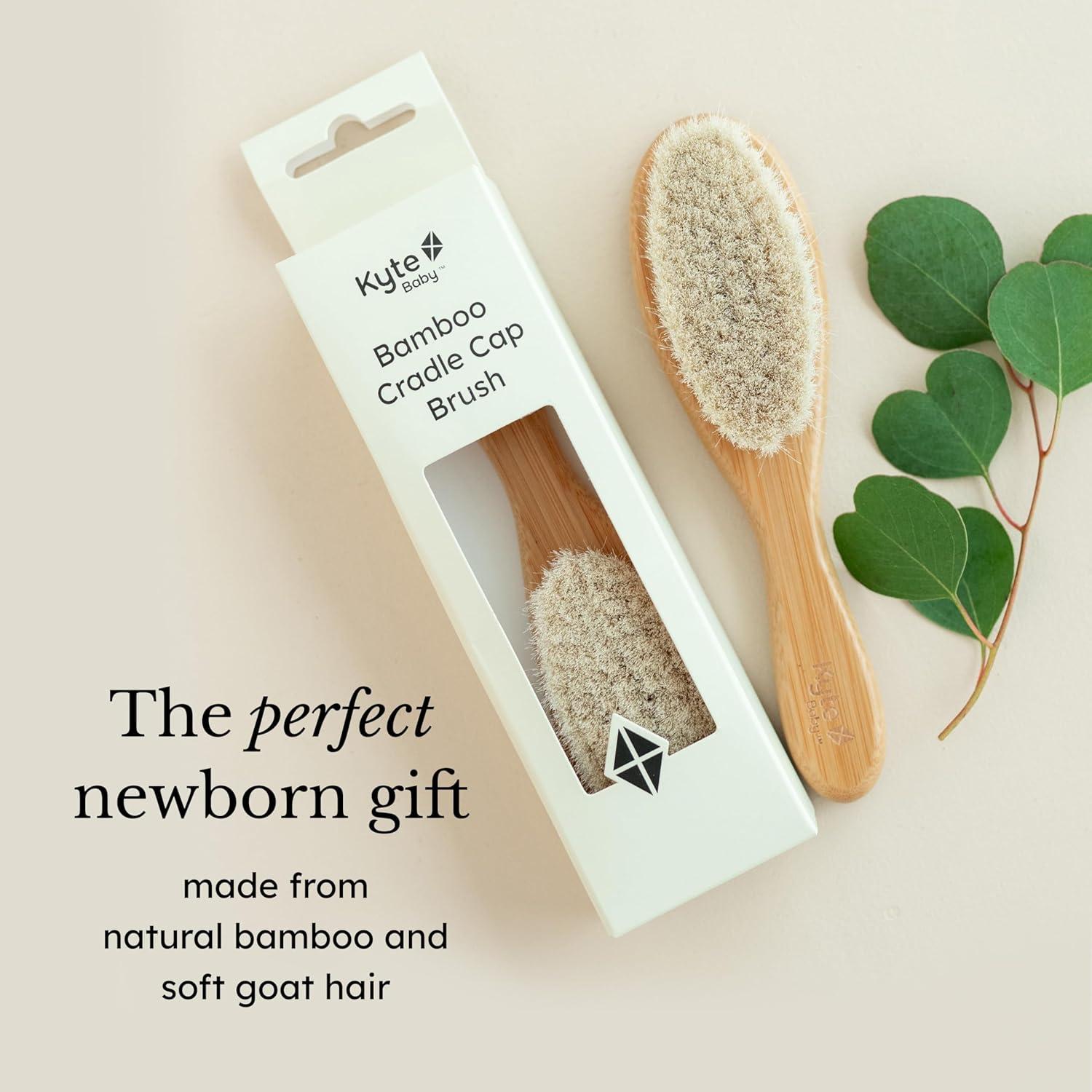 Cepillo para Costra del Cráneo Kyte Baby Cerdas Naturales