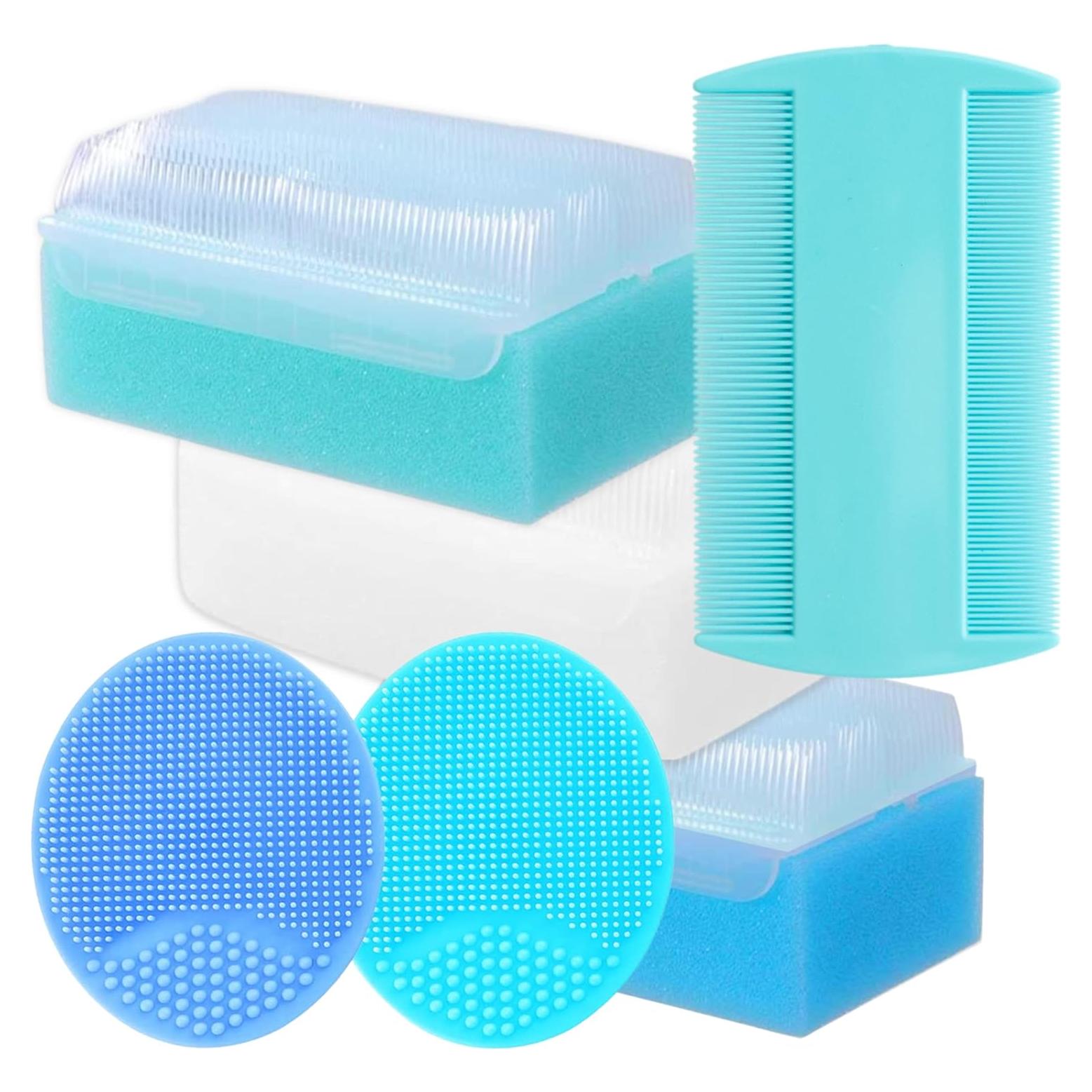 Set de Cepillos y Peines para Costra Láctea Bebés - 6 Piezas