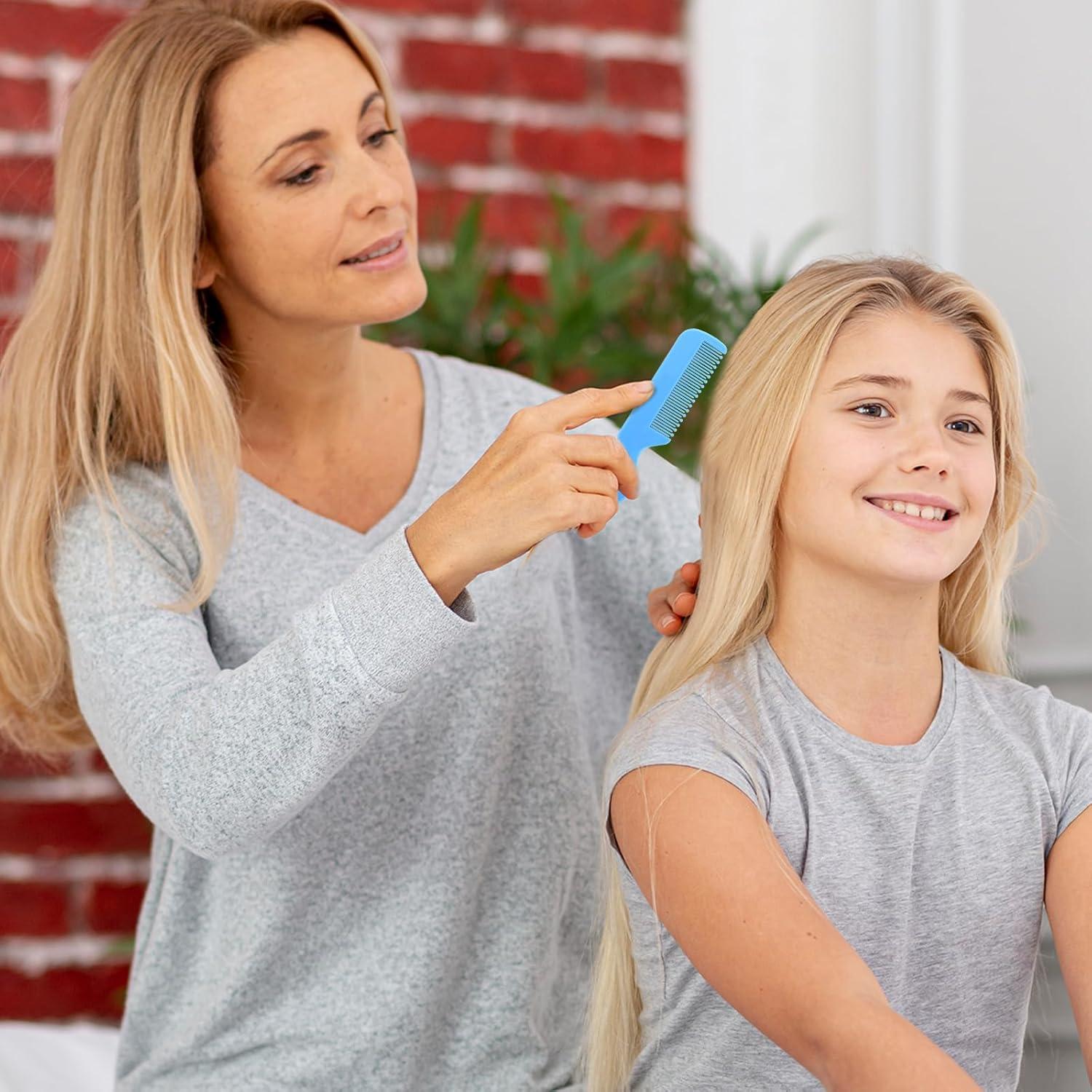 Juego de 4 Peines Suaves para Bebés y Niños - Cuidado del Cabello