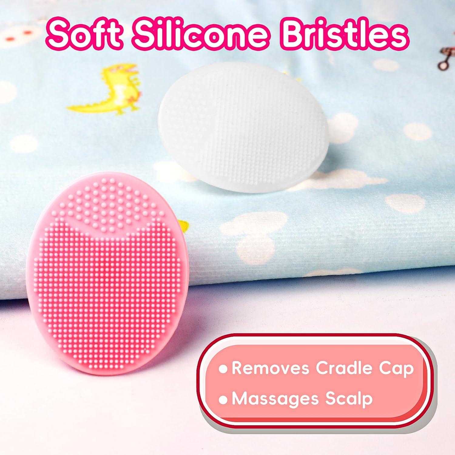 Set de Cepillos para Costra Láctea Bebés YESYBC Rosa