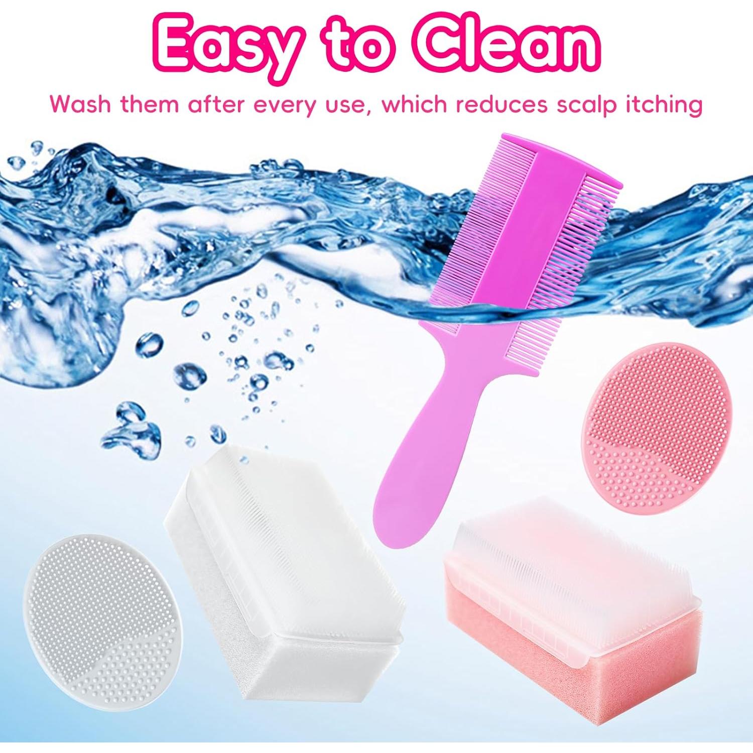 Set de Cepillos para Costra Láctea Bebés YESYBC Rosa