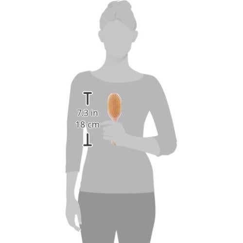 Cepillo Suave para Bebés Creativo con Cerdas de Jabalí Rosa