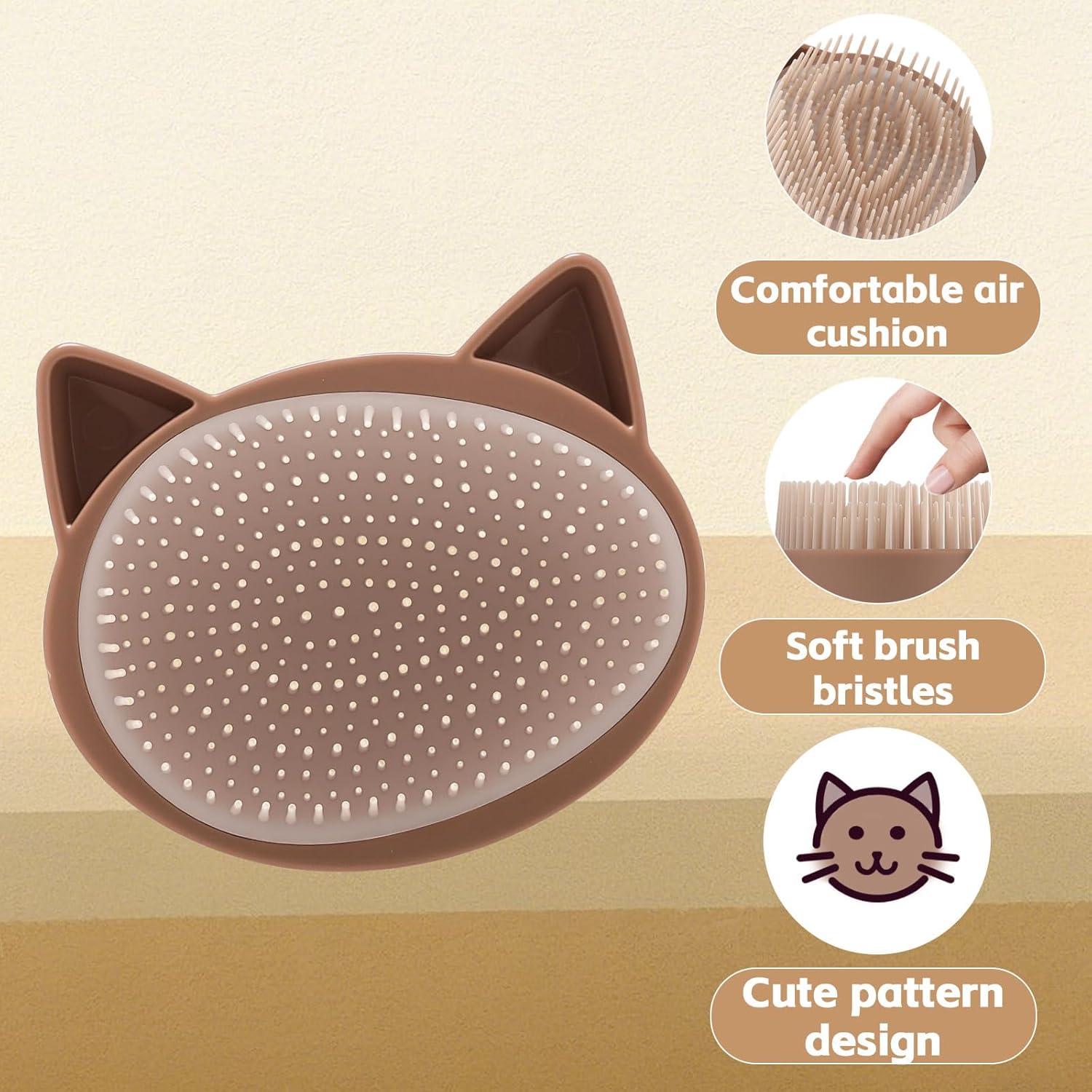 Cepillo para Cabello Antiestático Gato&Mono 10.9x8.2cm