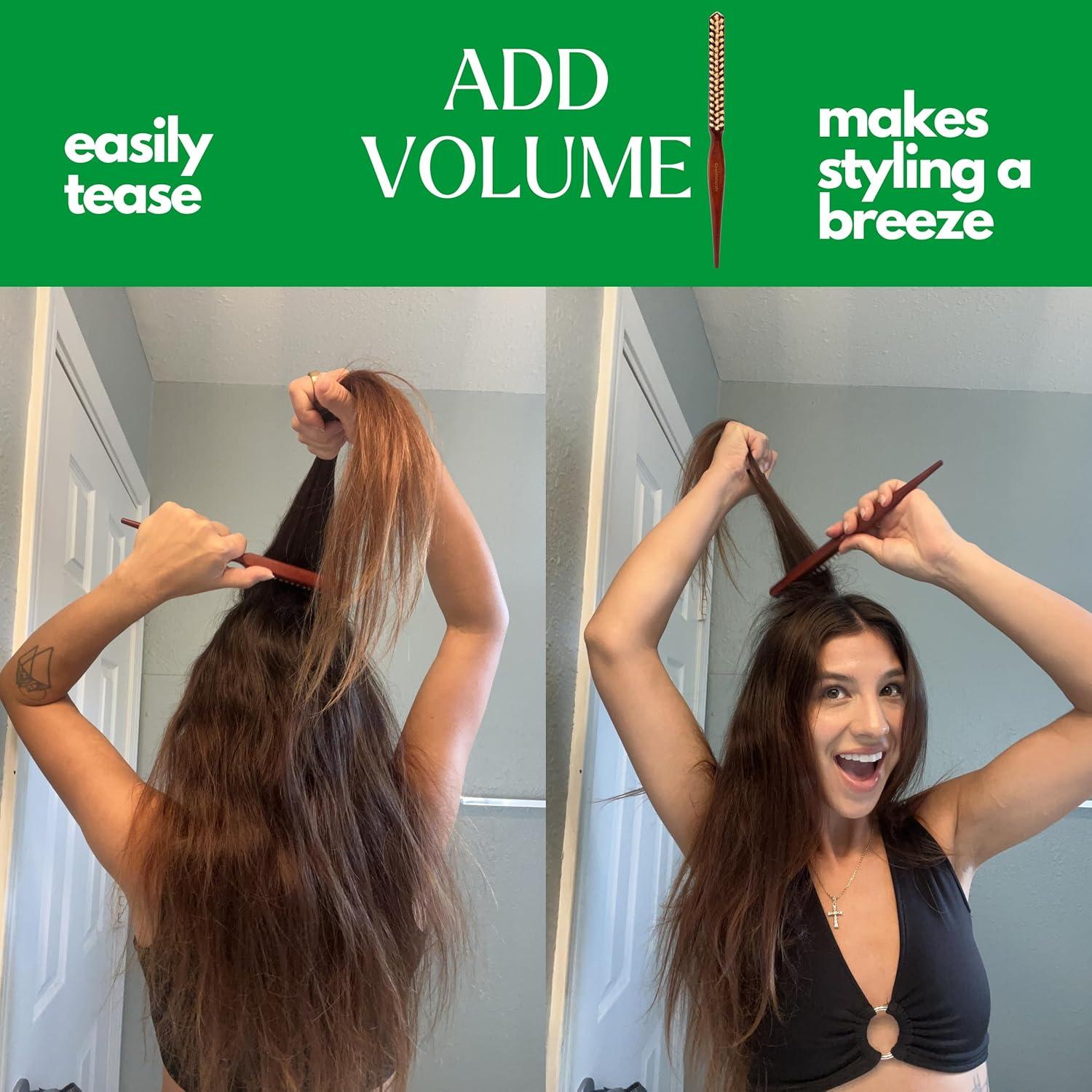 Cepillo de Tejer GranNaturals de Cerda de Jabalí - Mango de Madera