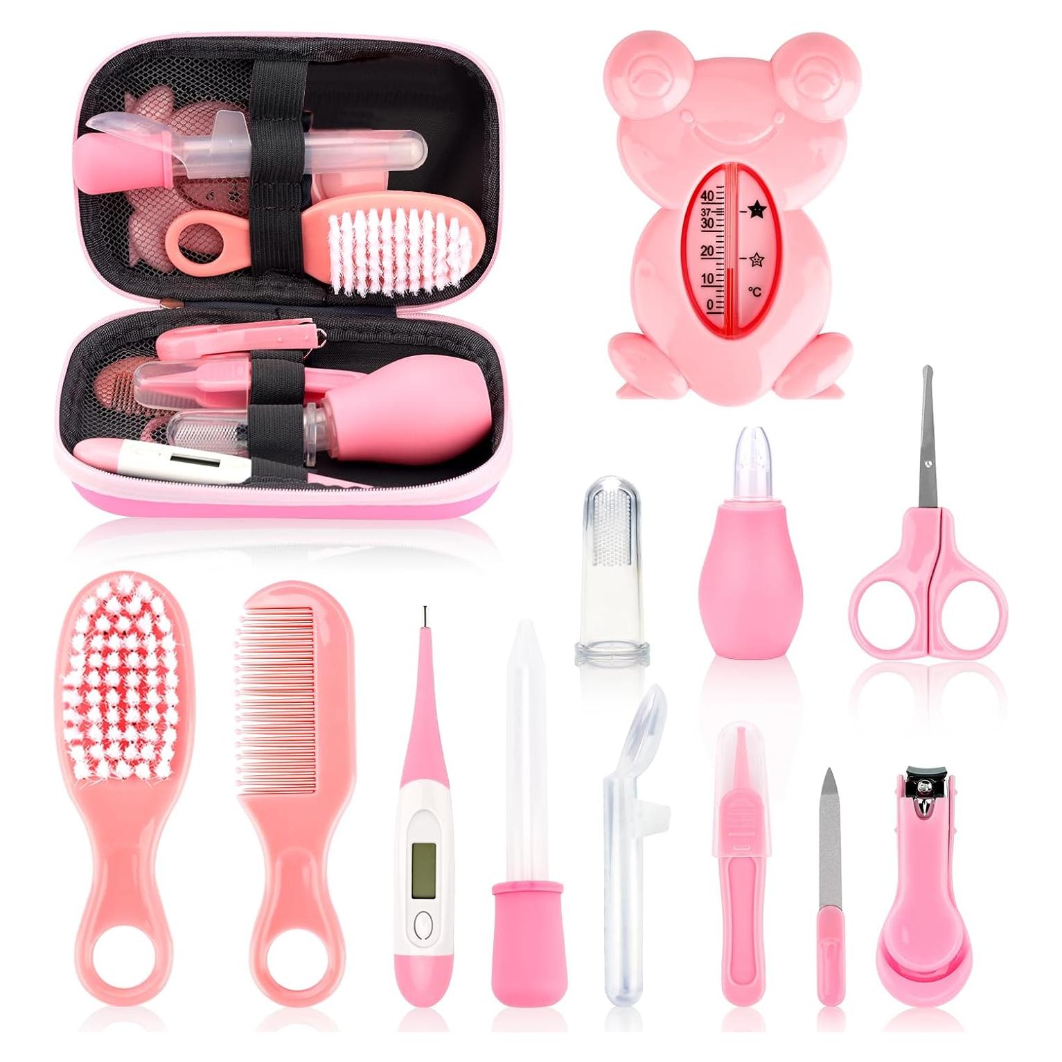 Kit de Cuidado Infantil UHFi 13 en 1 Rosa para Bebés