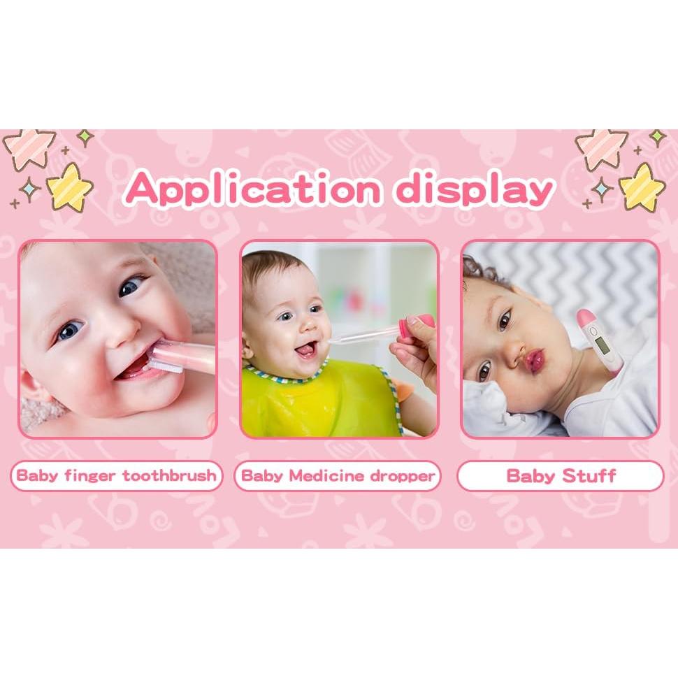 Kit de Cuidado Infantil UHFi 13 en 1 Rosa para Bebés