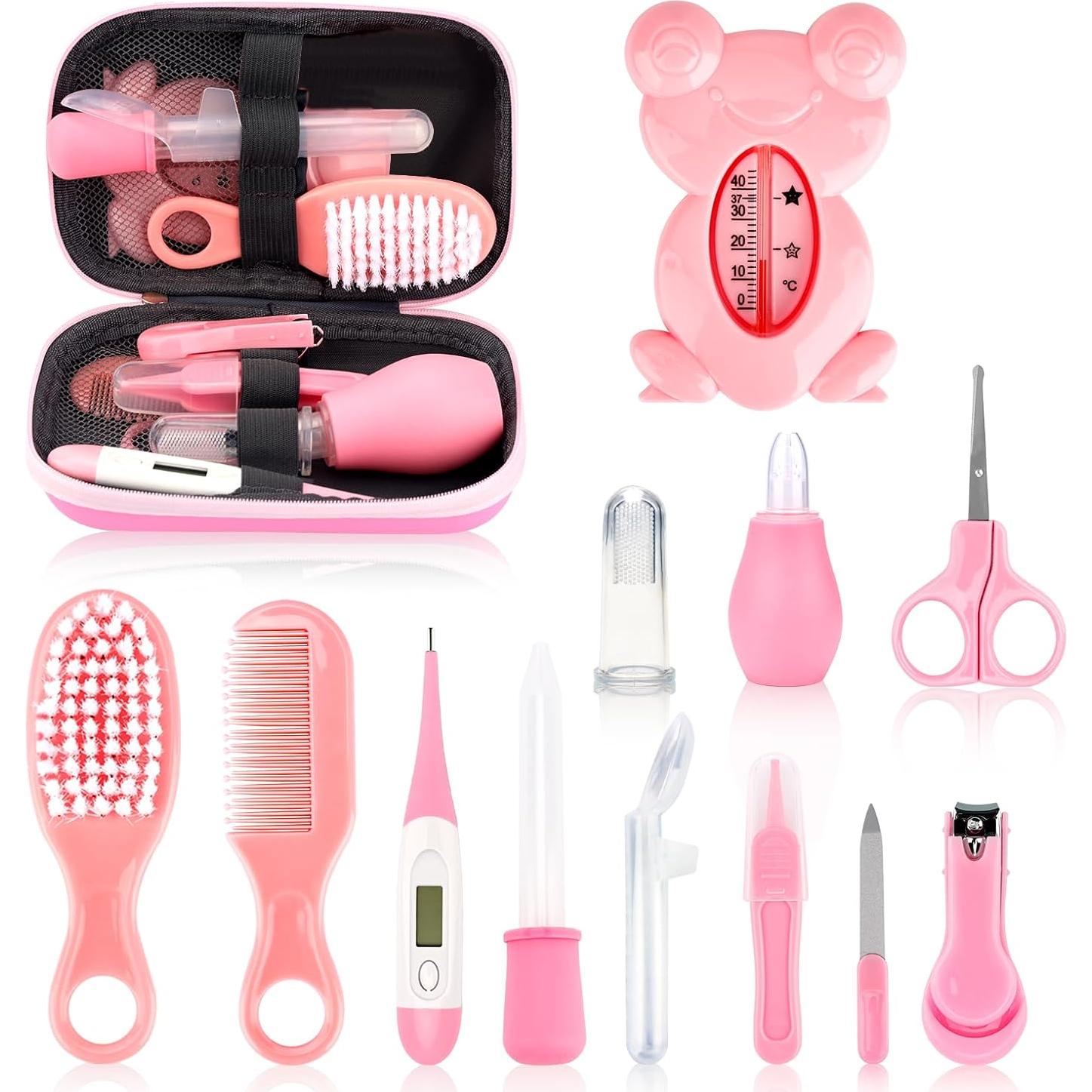 Kit de Cuidado Infantil UHFi 13 en 1 Rosa para Bebés