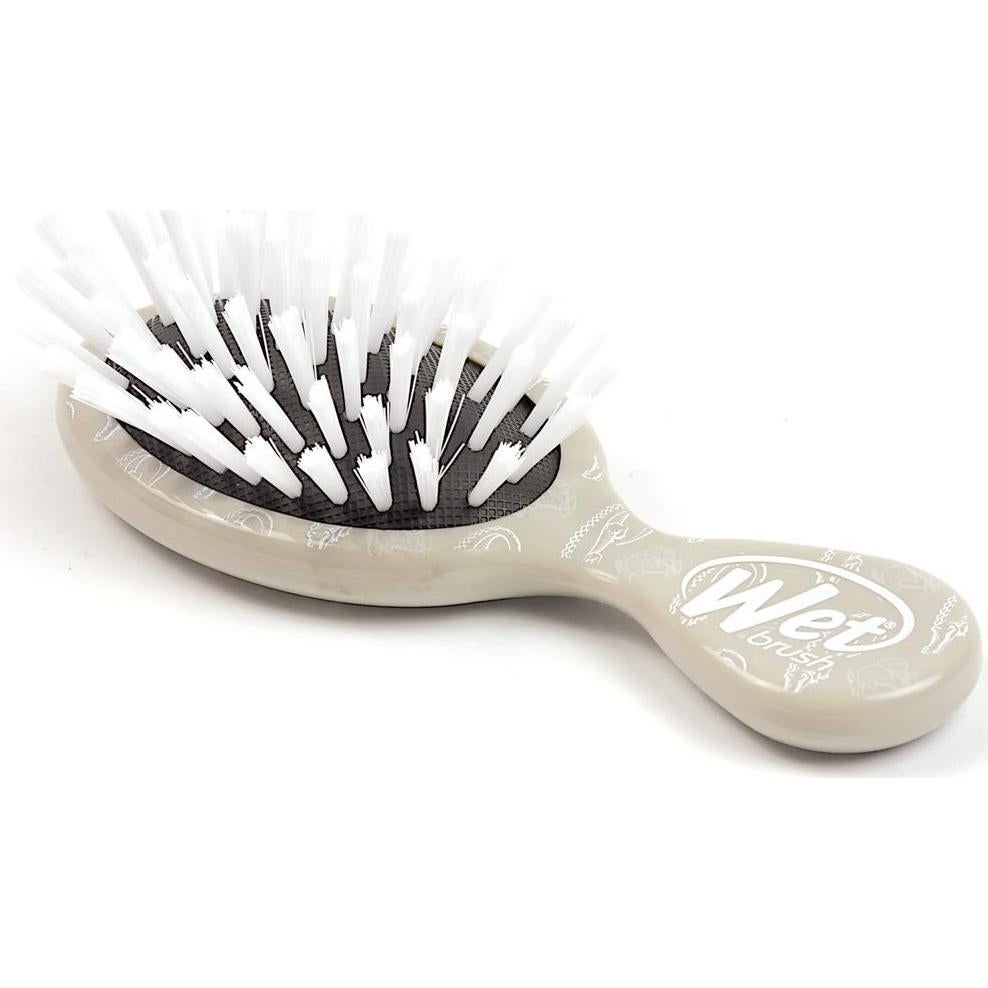 Cepillo Desenredador Wet Brush Mini Caimán Ceniza 10cm
