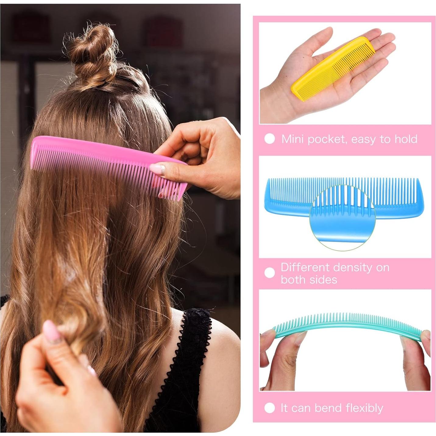 Set de 24 Mini Cepillos y Peines Nuogo para Niños - Color Brillante