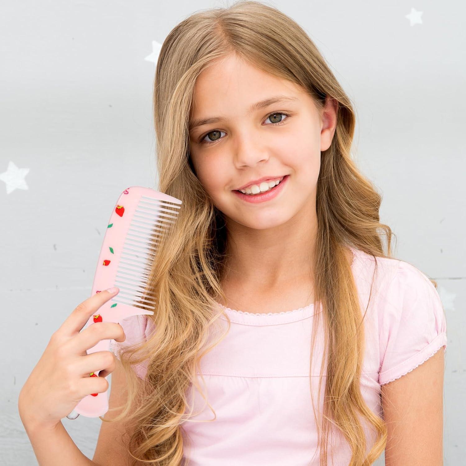 Juego de Peines para Bebé LLOUSSAK Rosa - 2 Piezas Antiestáticas