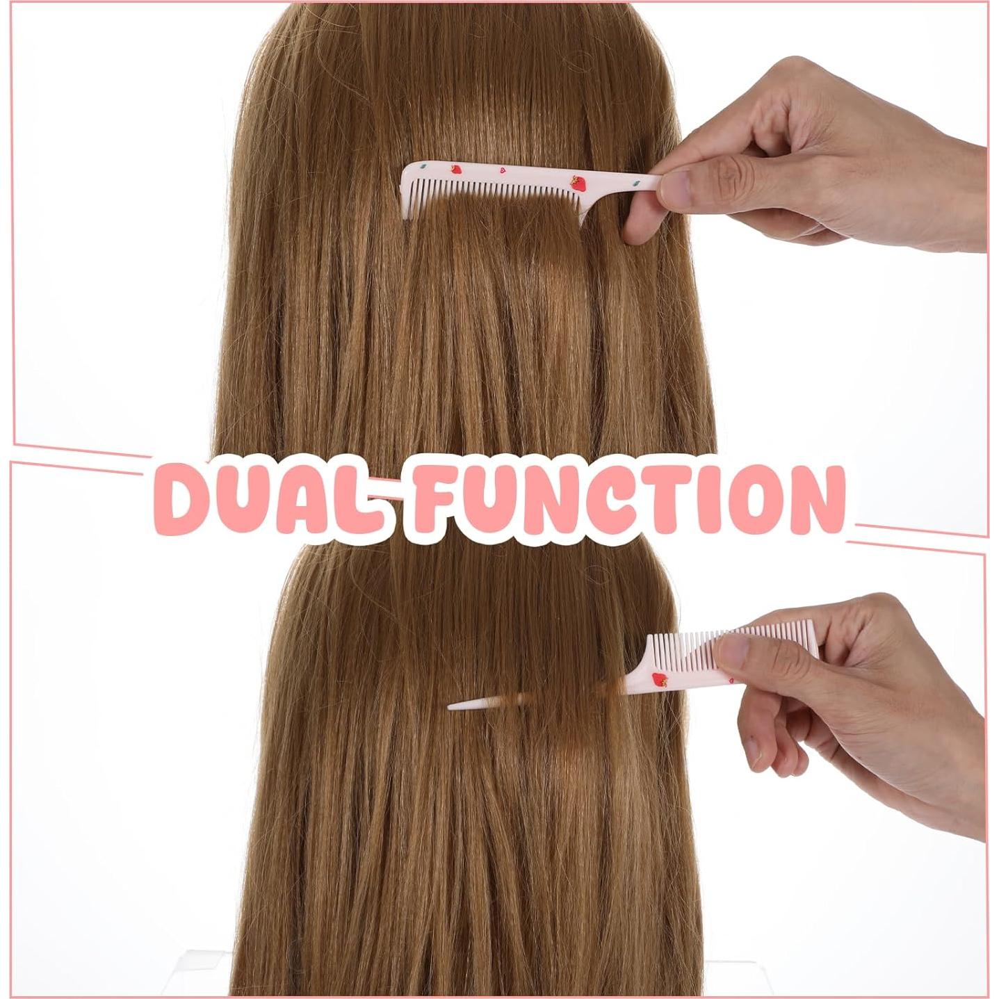 Juego de Peines para Bebé LLOUSSAK Rosa - 2 Piezas Antiestáticas