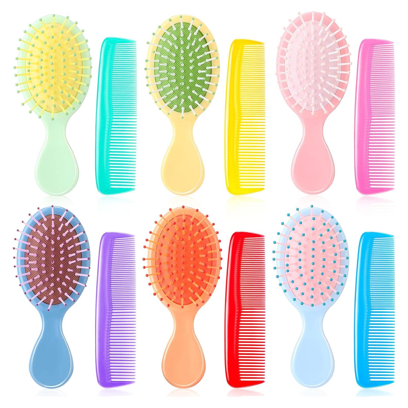 Juego de Cepillos y Peines de Viaje Nuanchu - 12 Piezas