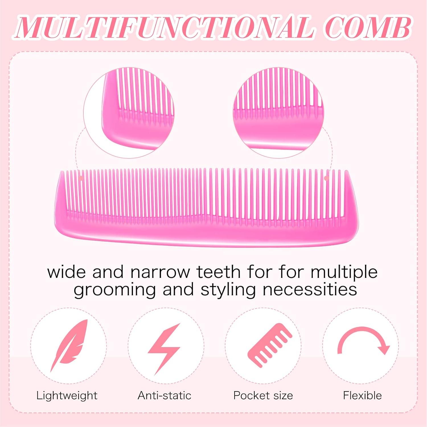 Juego de Cepillos y Peines de Viaje Nuanchu - 12 Piezas