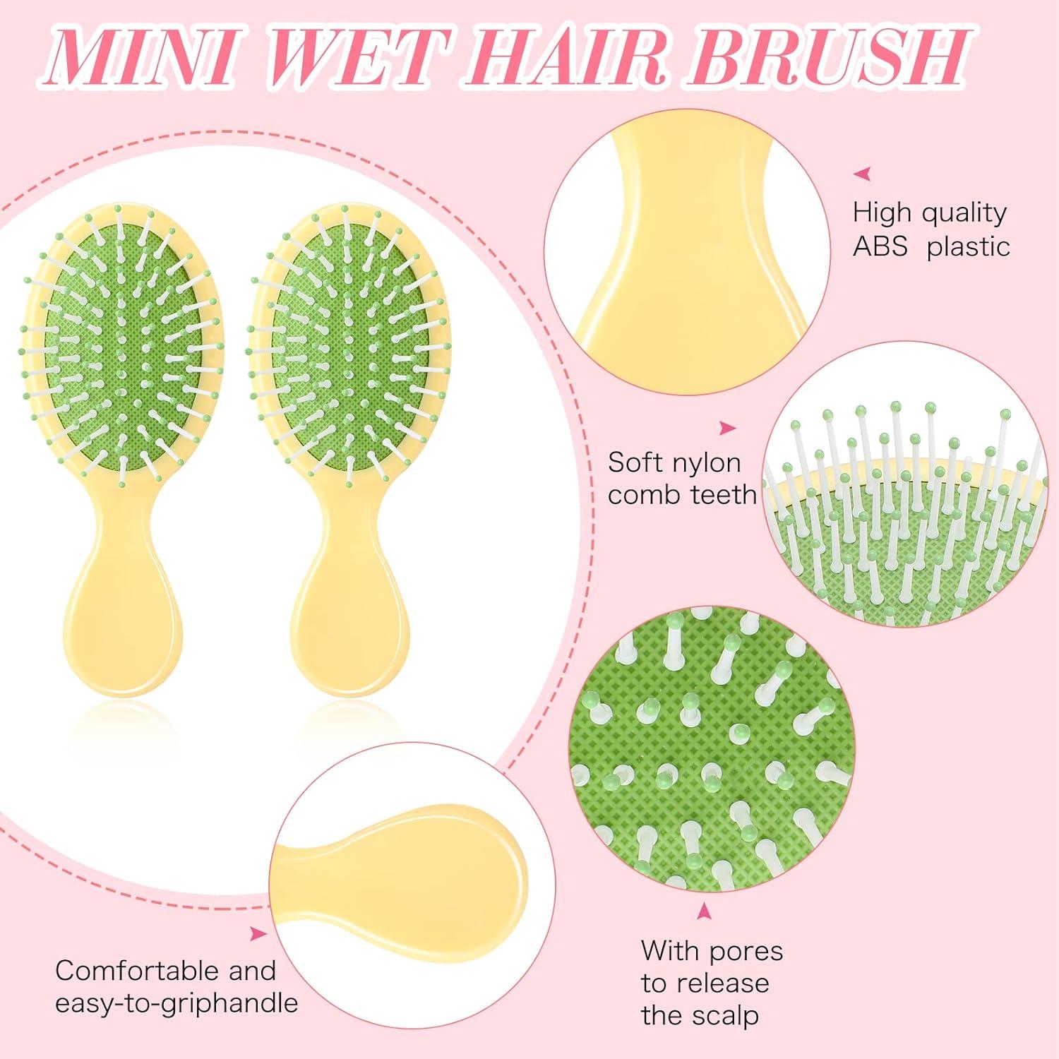 Juego de Cepillos y Peines de Viaje Nuanchu - 12 Piezas