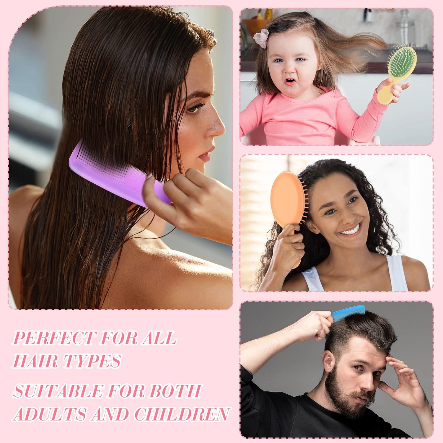 Juego de Cepillos y Peines de Viaje Nuanchu - 12 Piezas