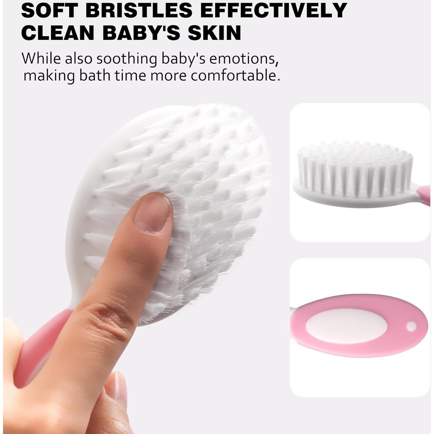 Kit de Cuidado para Bebés Bloomlet Baby 5 Piezas Rosa