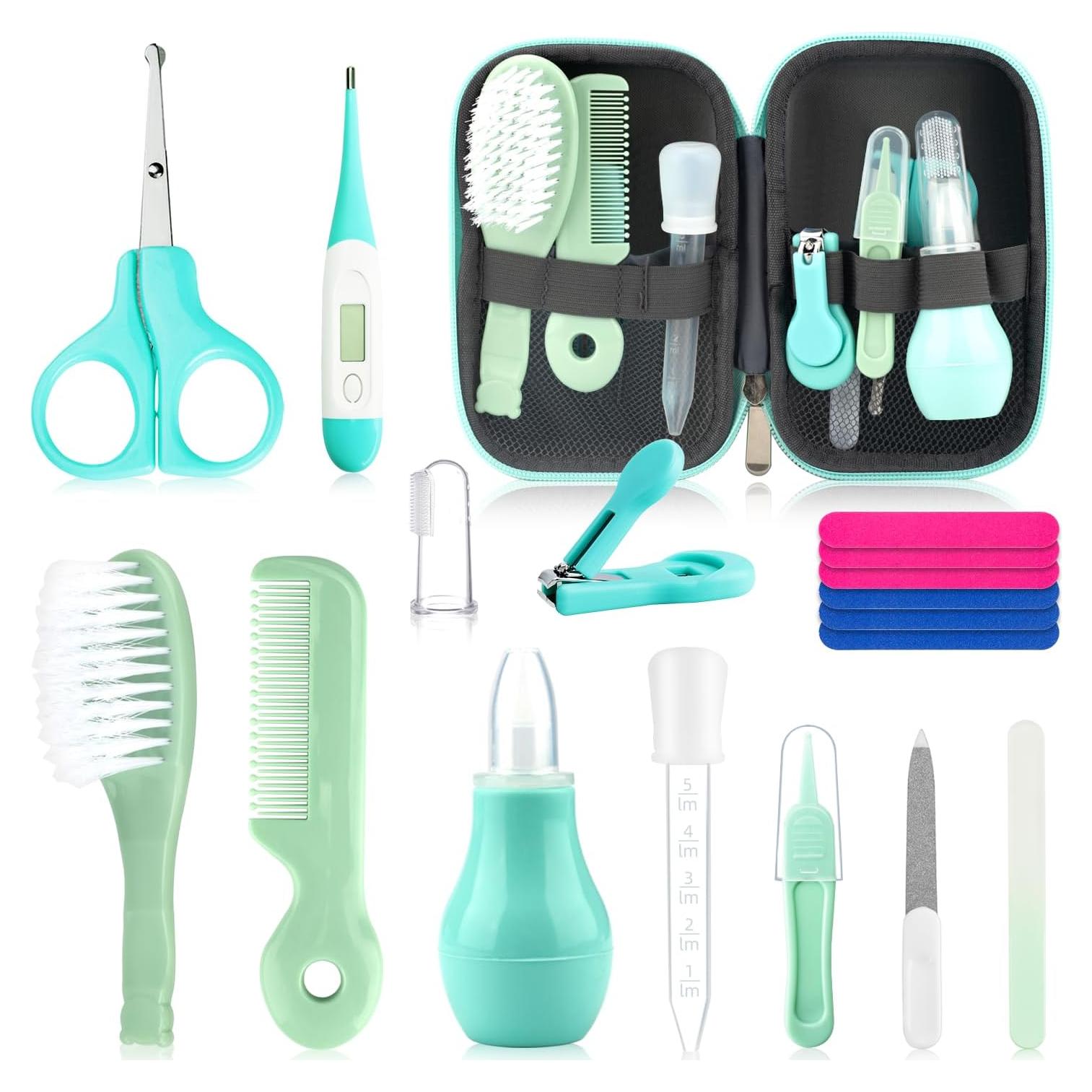 Kit de Cuidado para Bebés Qunlions 18 en 1 Verde