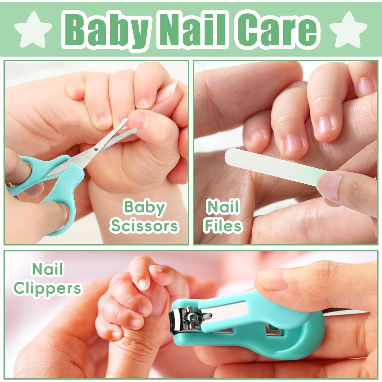 Kit de Cuidado para Bebés Qunlions 18 en 1 Verde