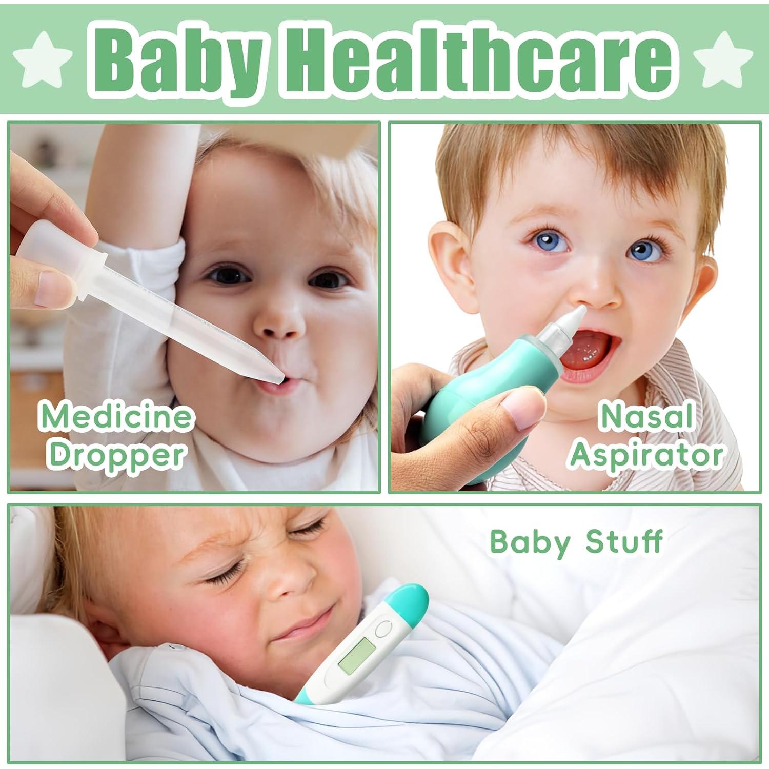 Kit de Cuidado para Bebés Qunlions 18 en 1 Verde