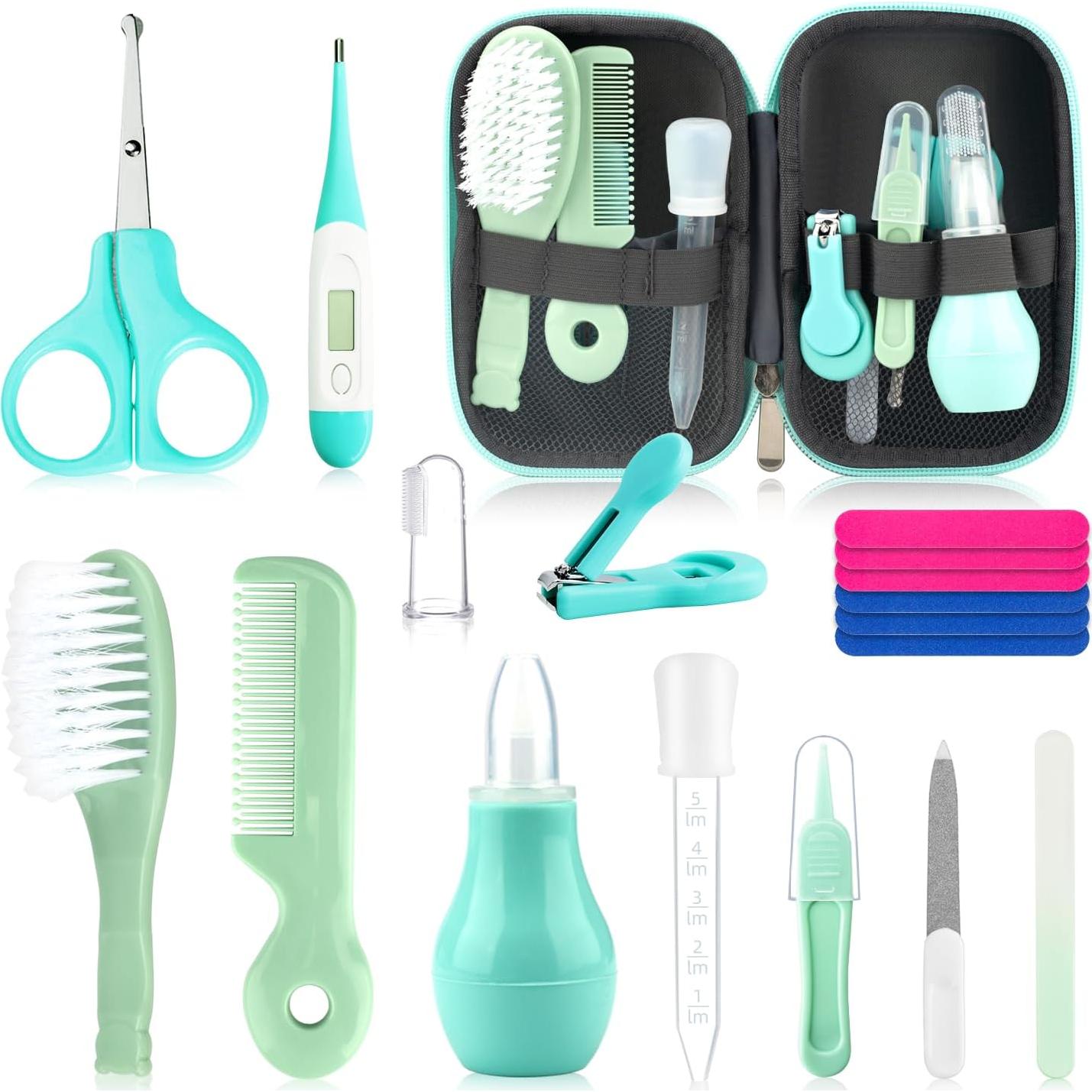 Kit de Cuidado para Bebés Qunlions 18 en 1 Verde