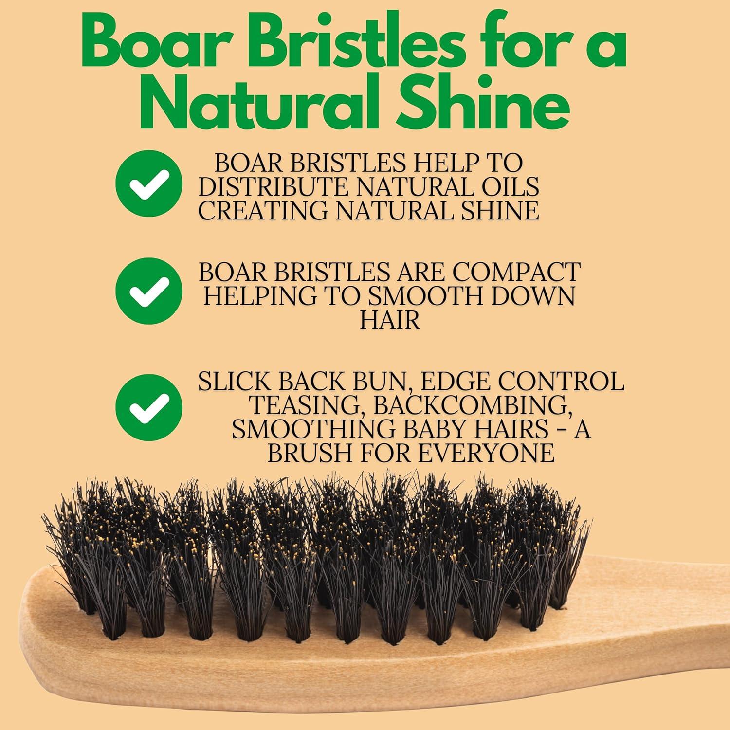 Cepillo de Teasing GranNaturals de Cerda de Jabalí 17.8cm