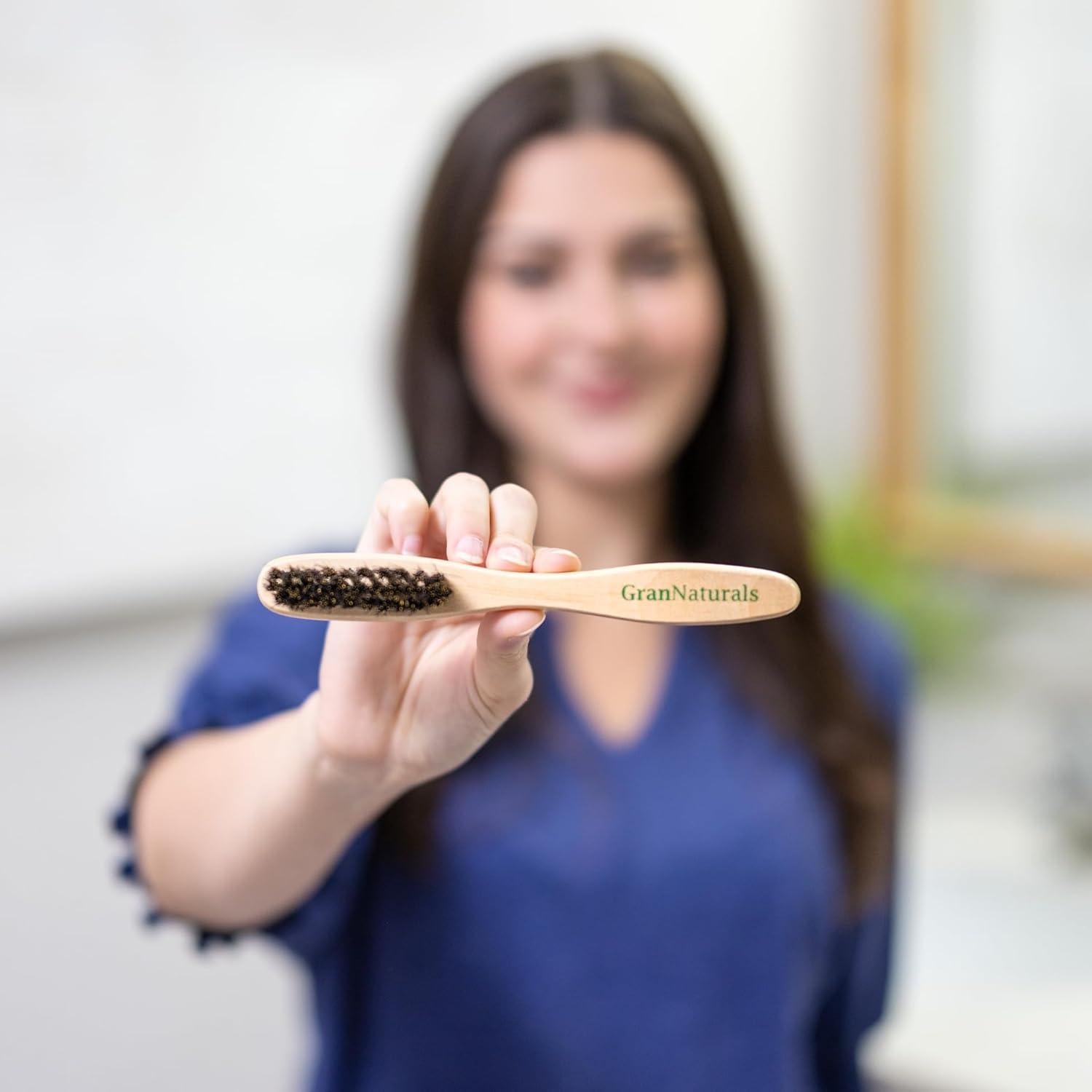 Cepillo de Teasing GranNaturals de Cerda de Jabalí 17.8cm