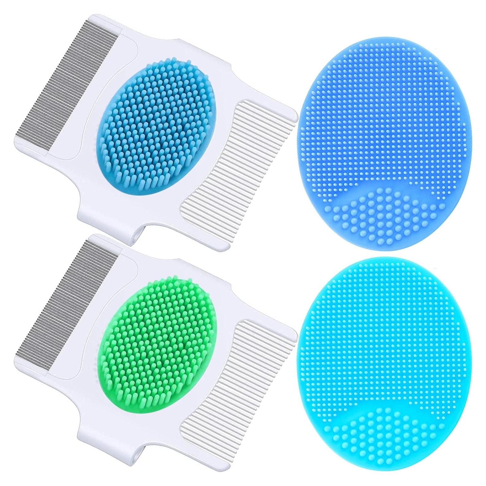 Cepillo y Peine 3 en 1 MR LION para Costra Láctea Bebé