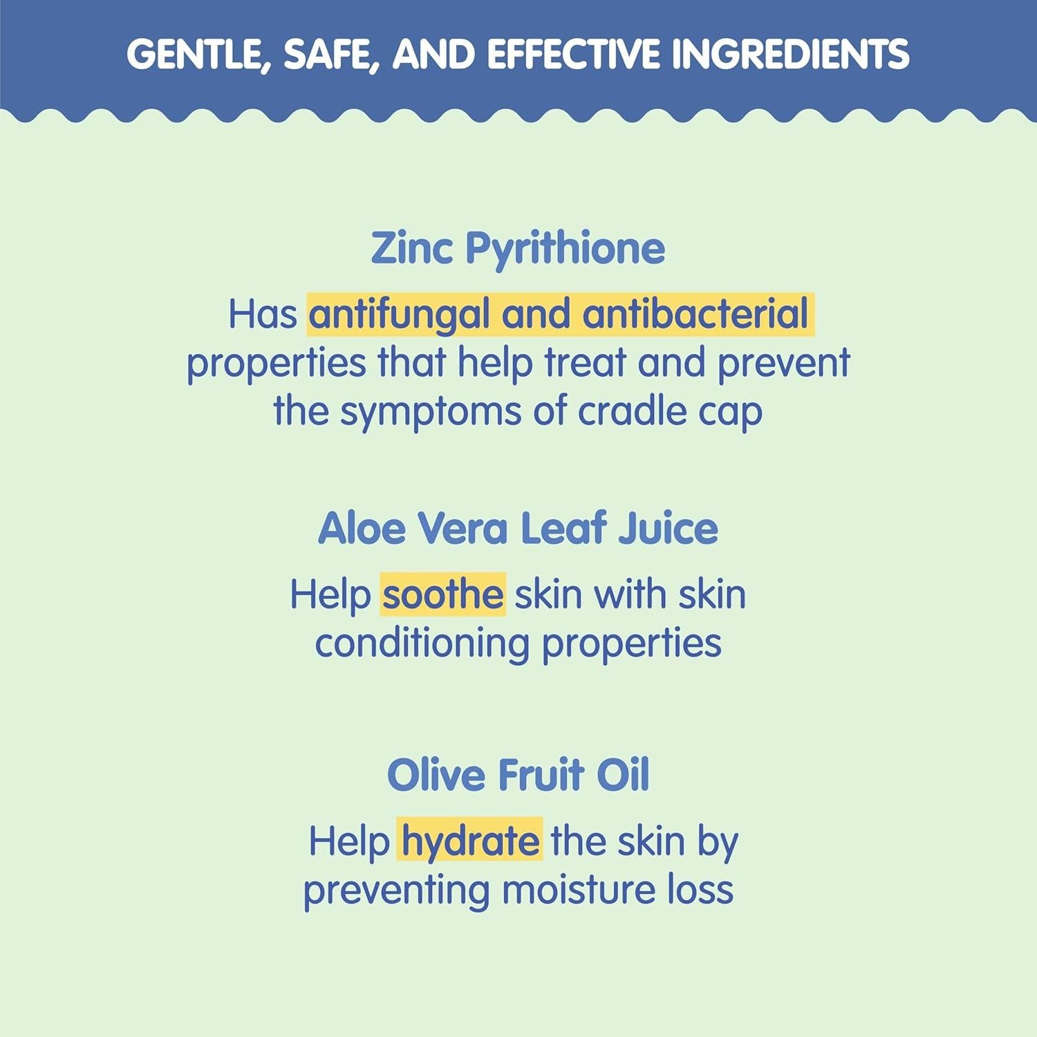 Kit de Tratamiento Costra Láctea Bebé Tubby Todd - Gel, Cepillo y Ungüento