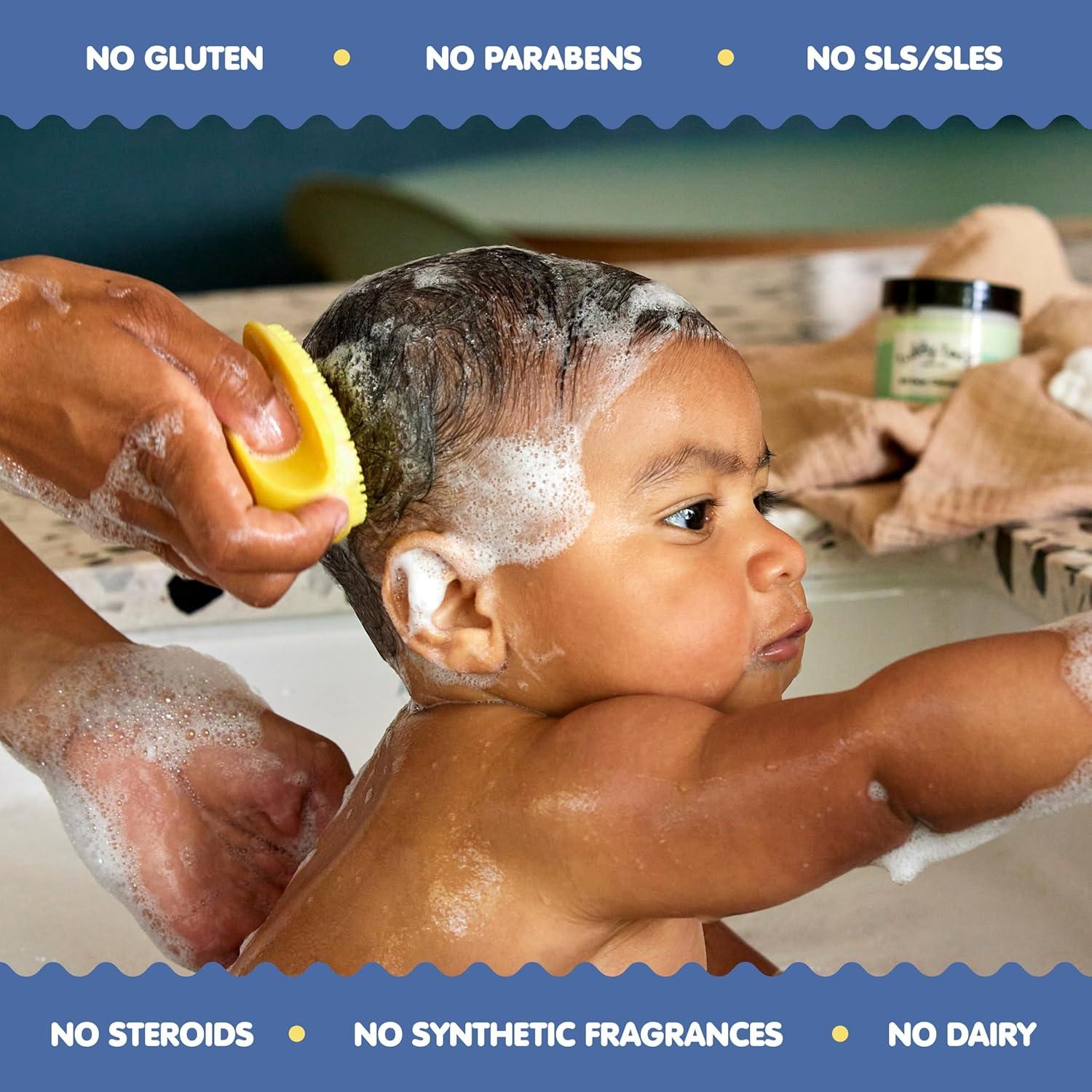 Kit de Tratamiento Costra Láctea Bebé Tubby Todd - Gel, Cepillo y Ungüento