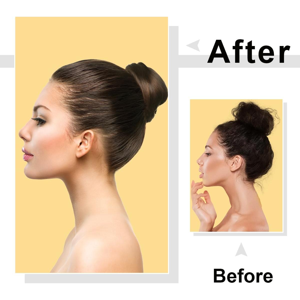 Juego de Cepillo y Barra de Cera para Cabello AnWoor - Control de Frizz